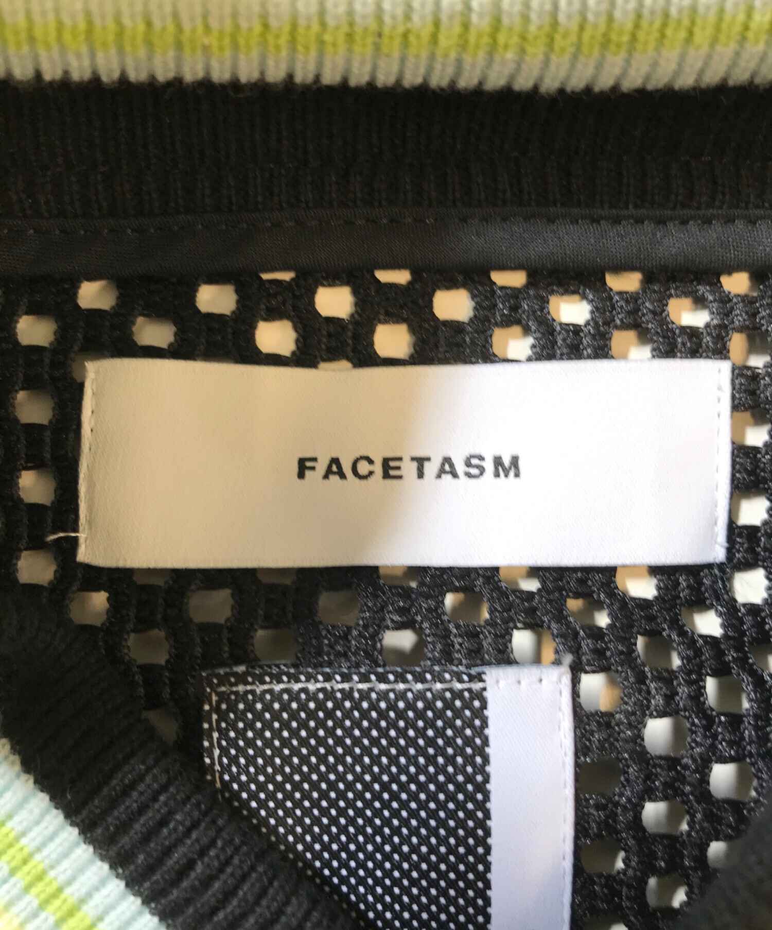中古・古着通販】FACETASM (ファセッタズム) MESH STADIUM JACKET