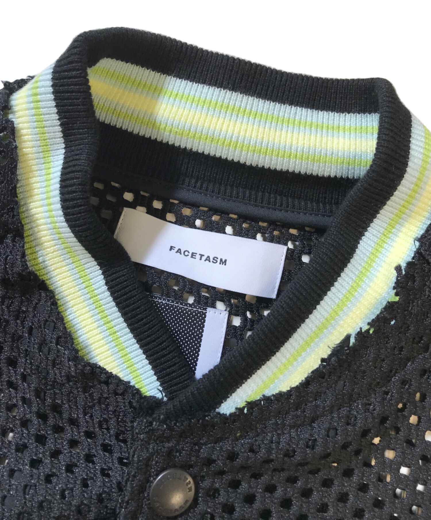中古・古着通販】FACETASM (ファセッタズム) MESH STADIUM JACKET
