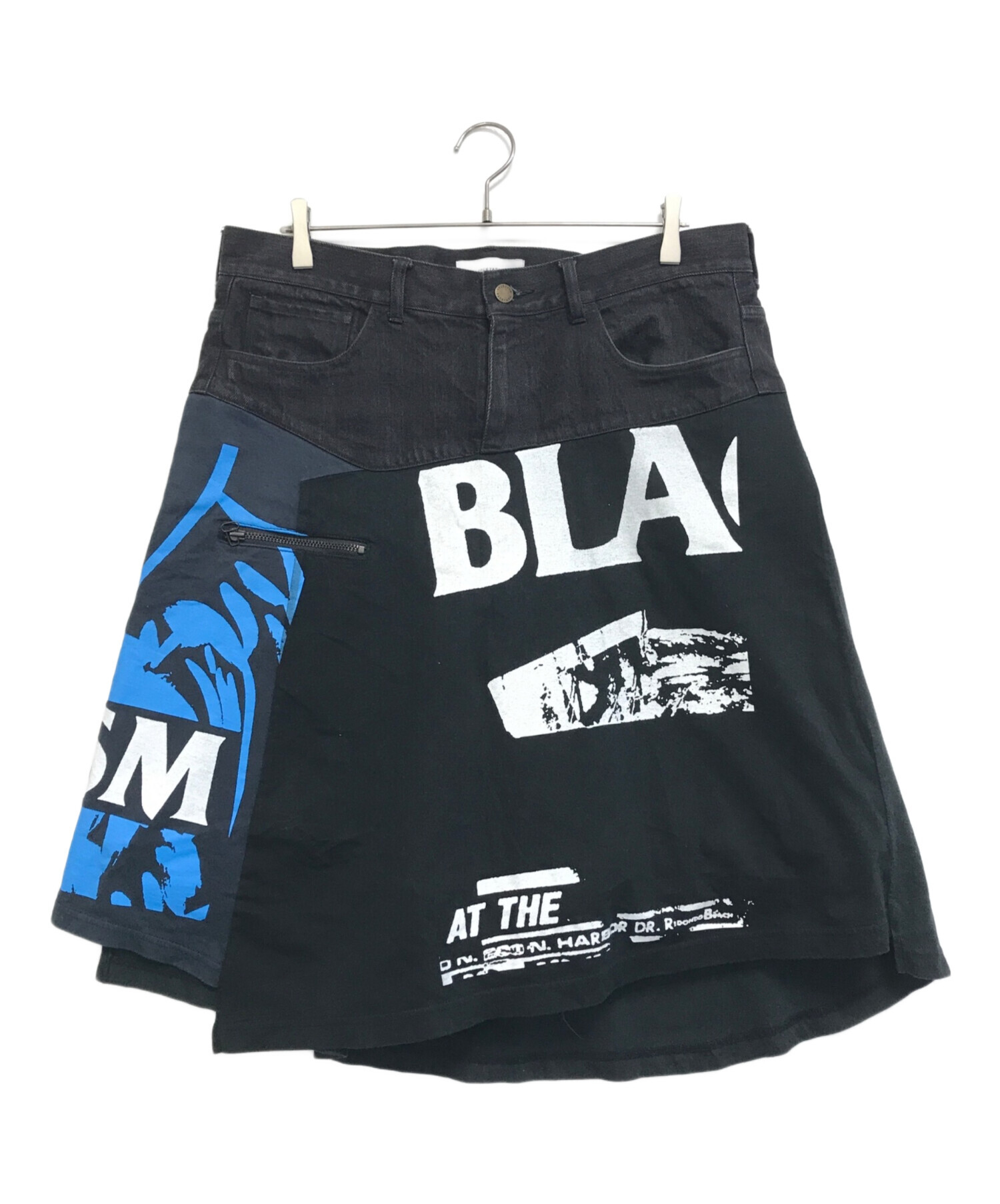 パンツ FACETASM BLACK FLAG SHORTS size 4 中古・古着通販】FACETASM (ファセッタズム) BLACK FLAG SHORT