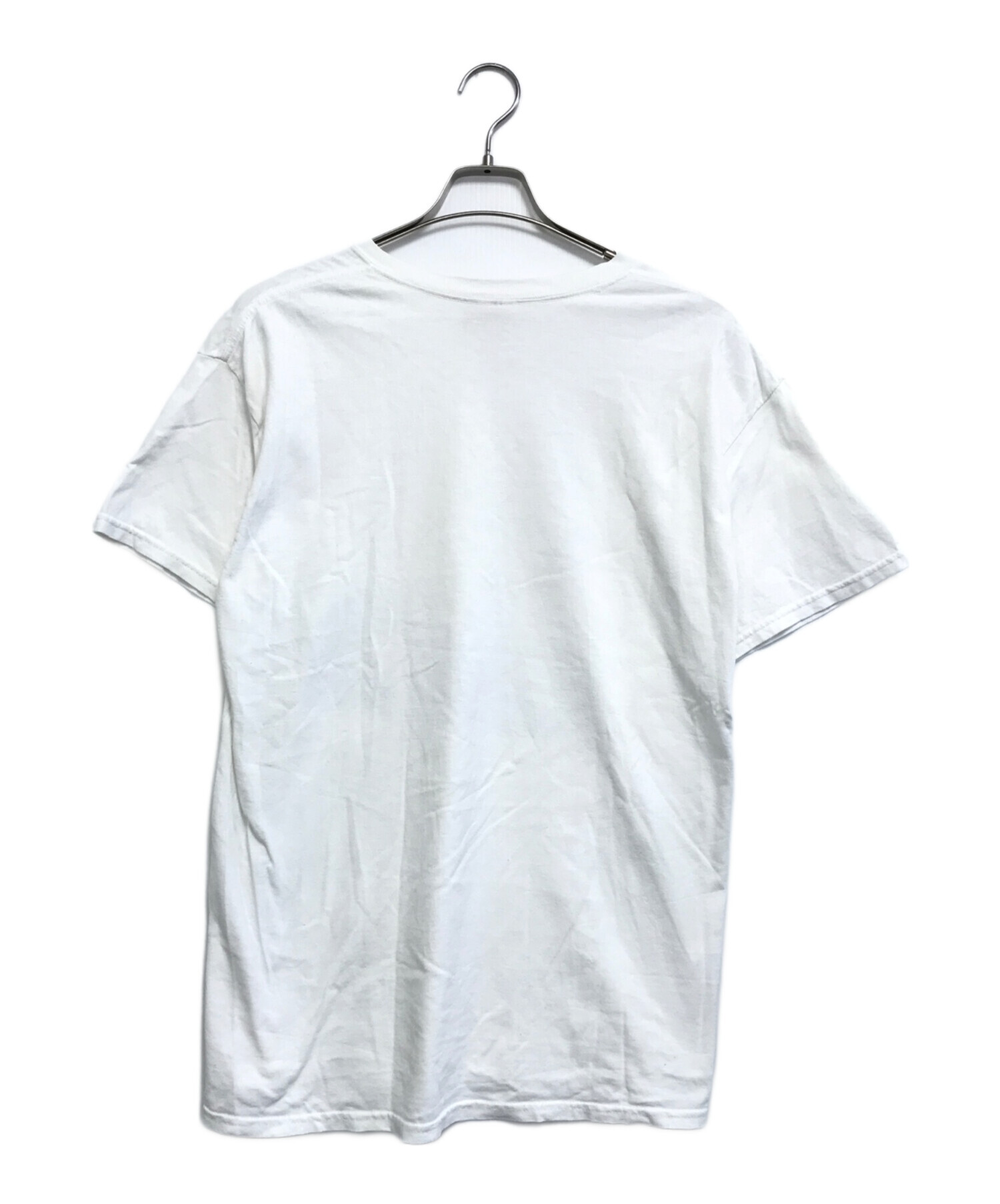 中古・古着通販】GILDAN (ギルダン) 偉人プリントTシャツ ホワイト 