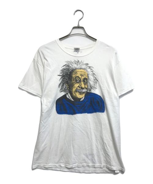 中古・古着通販】GILDAN (ギルダン) 偉人プリントTシャツ ホワイト