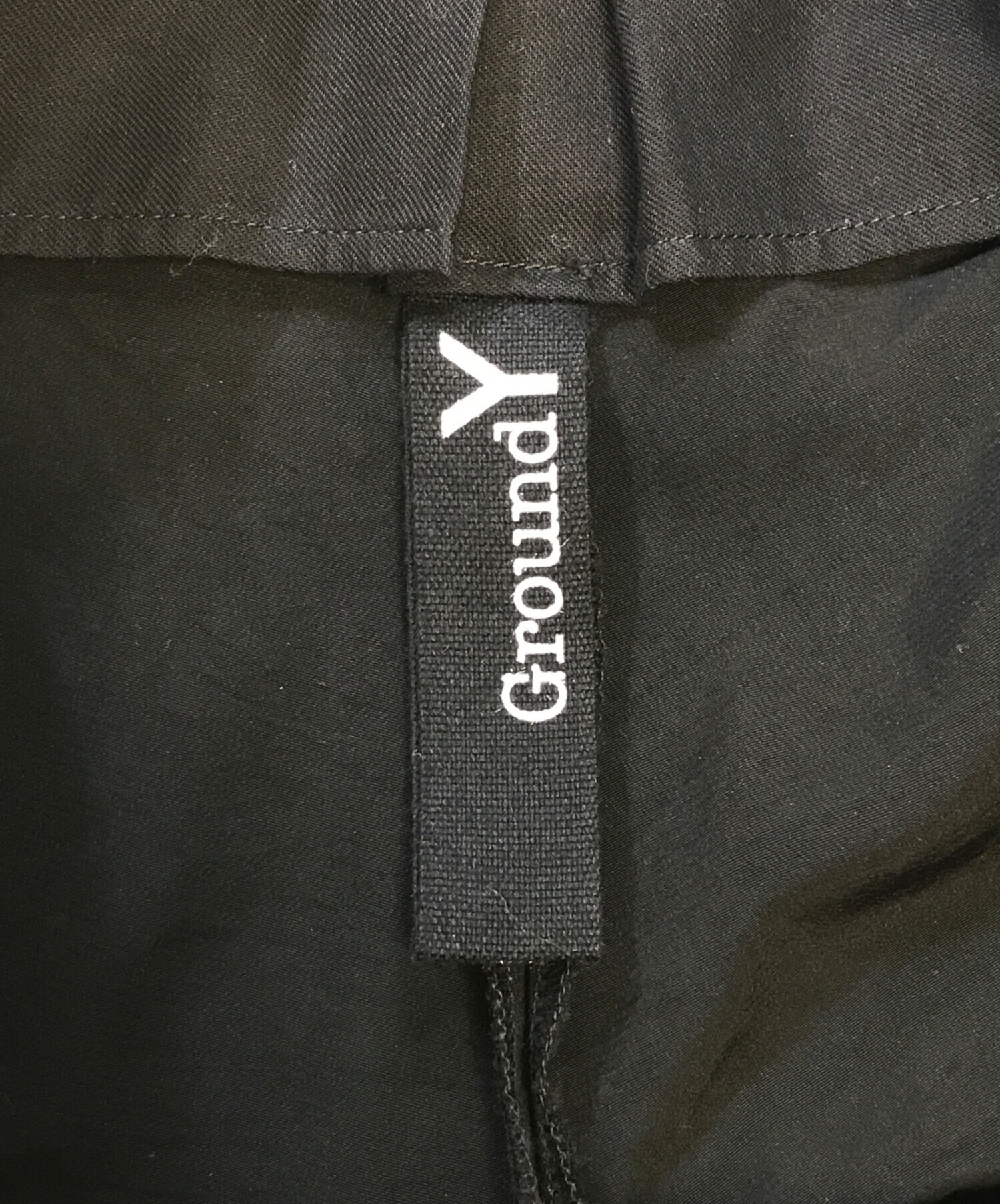 中古・古着通販】GROUND Y (グラウンドワイ) CREPE DE CHINE SIDE 