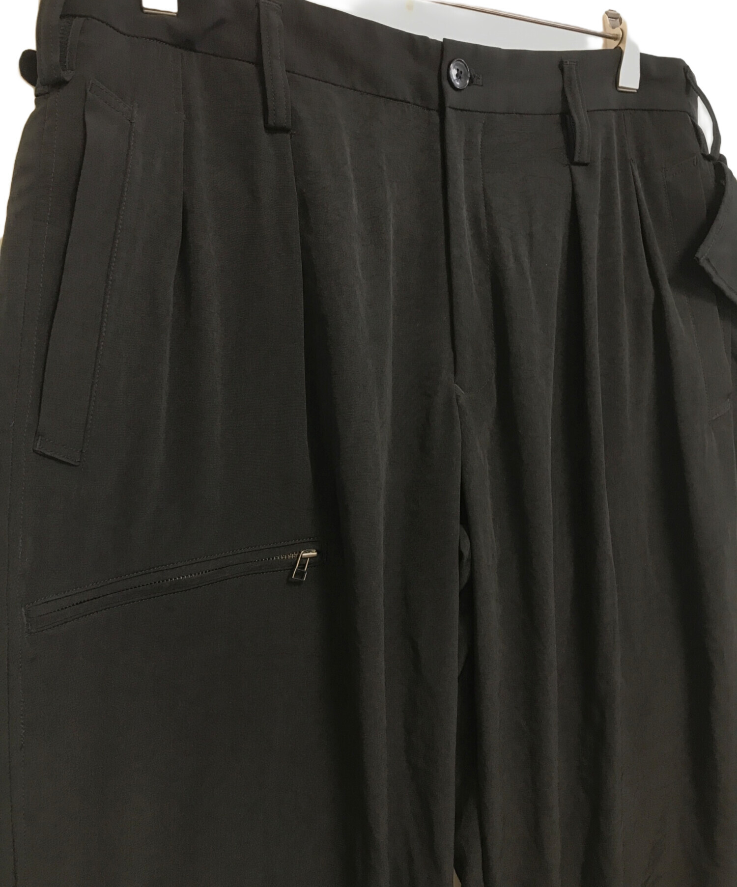 中古・古着通販】GROUND Y (グラウンドワイ) CREPE DE CHINE SIDE 