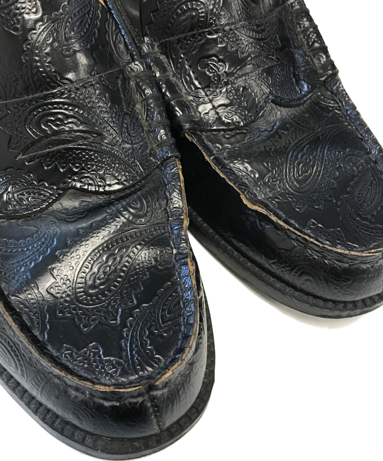 中古・古着通販】The Kenford (ケンフォード) ペイズリー柄ローファー