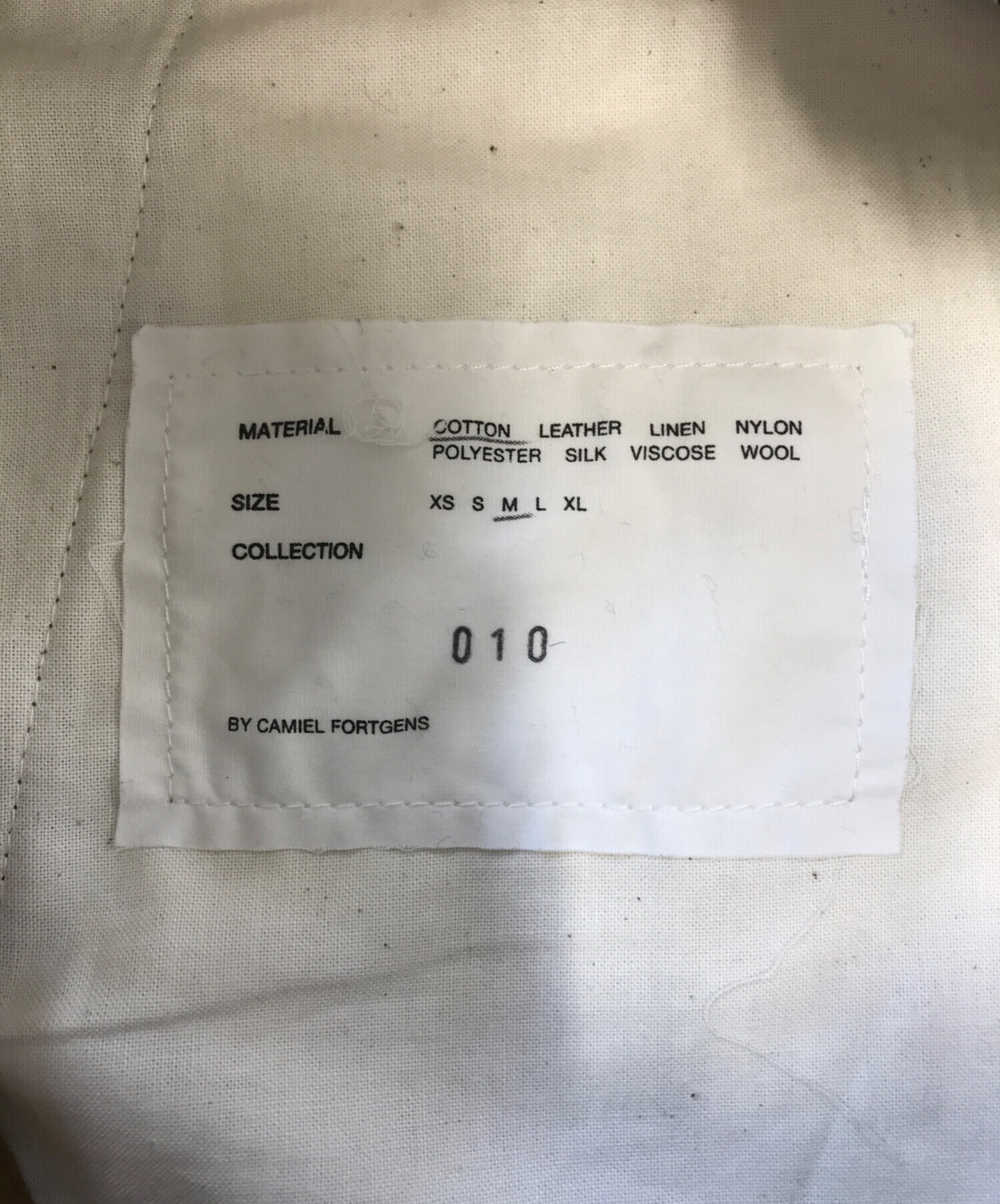 中古・古着通販】CAMIEL FORTGENS (カミエルフォートヘンス