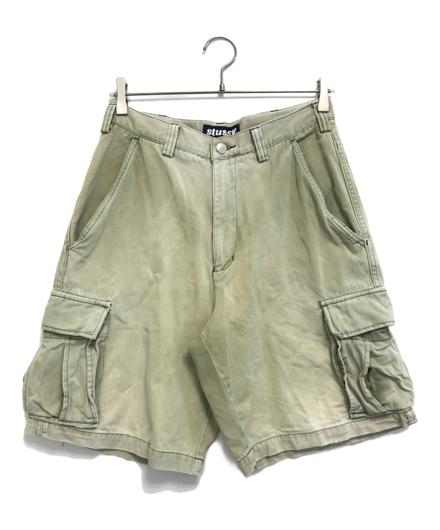 中古・古着通販】stussy (ステューシー) カーゴハーフパンツ ベージュ