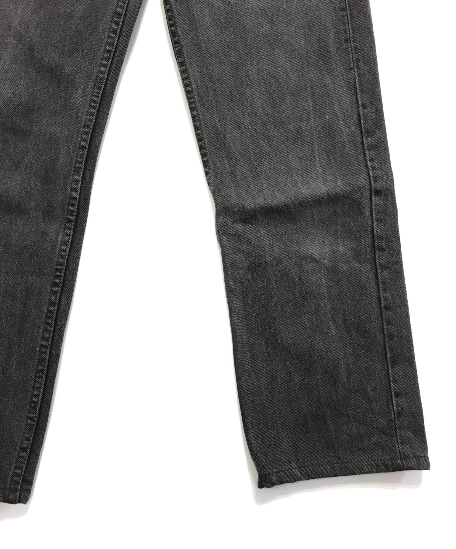 中古・古着通販】LEVI'S (リーバイス) 505 後染めブラックデニム