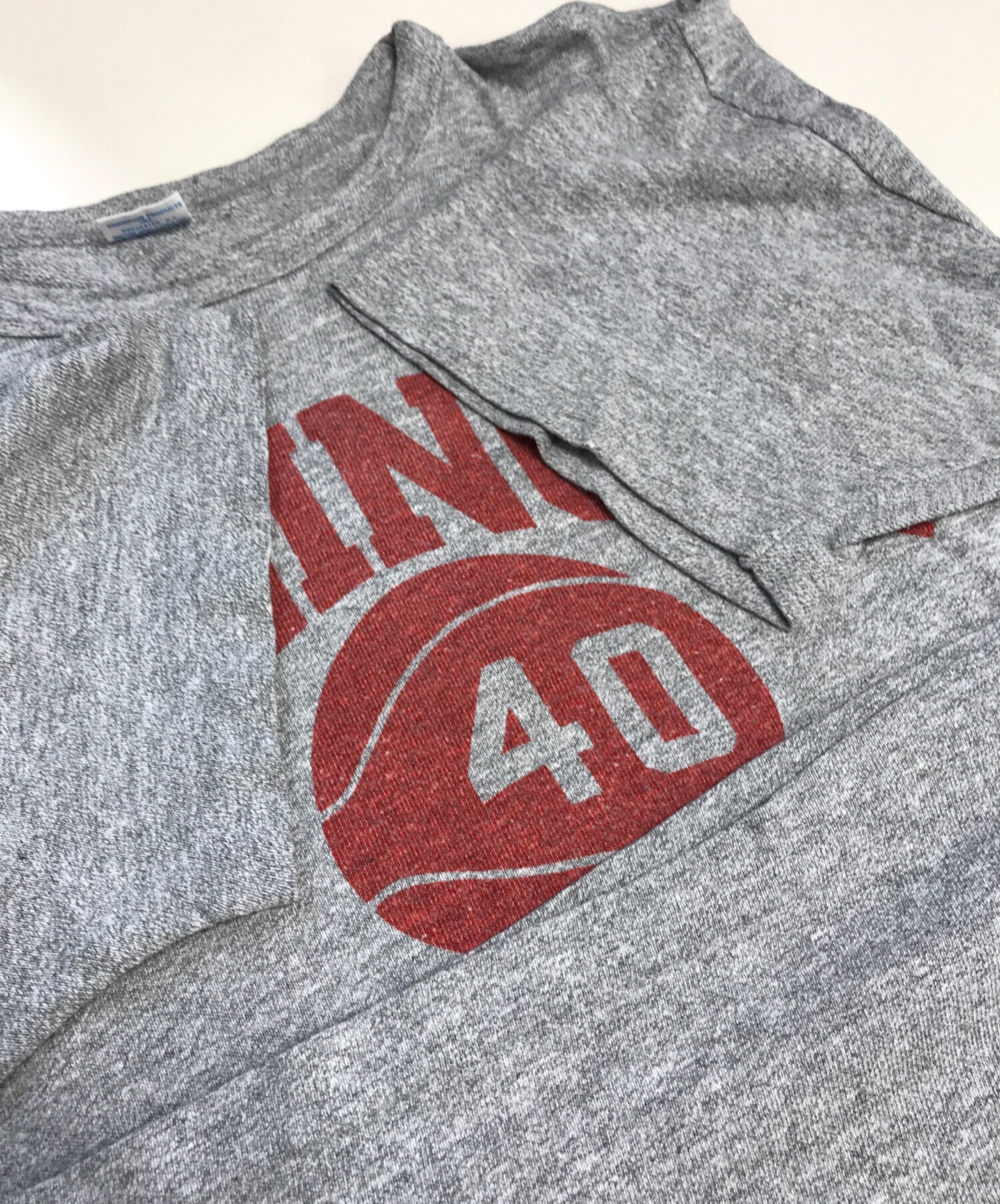 中古・古着通販】Champion (チャンピオン) プリントTシャツ グレー 
