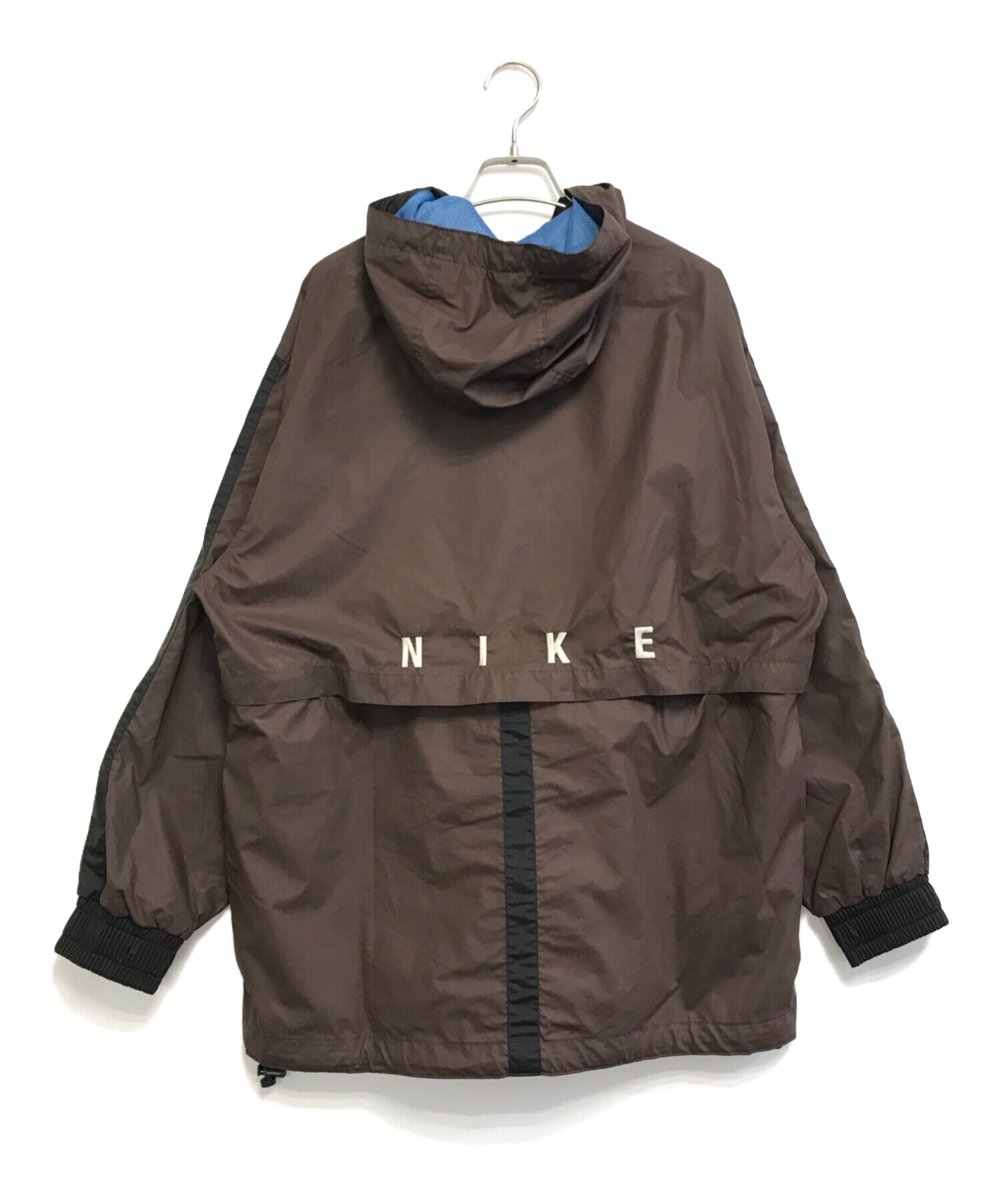 中古・古着通販】NIKE (ナイキ) PVCジャケット ブラウン サイズ:M 