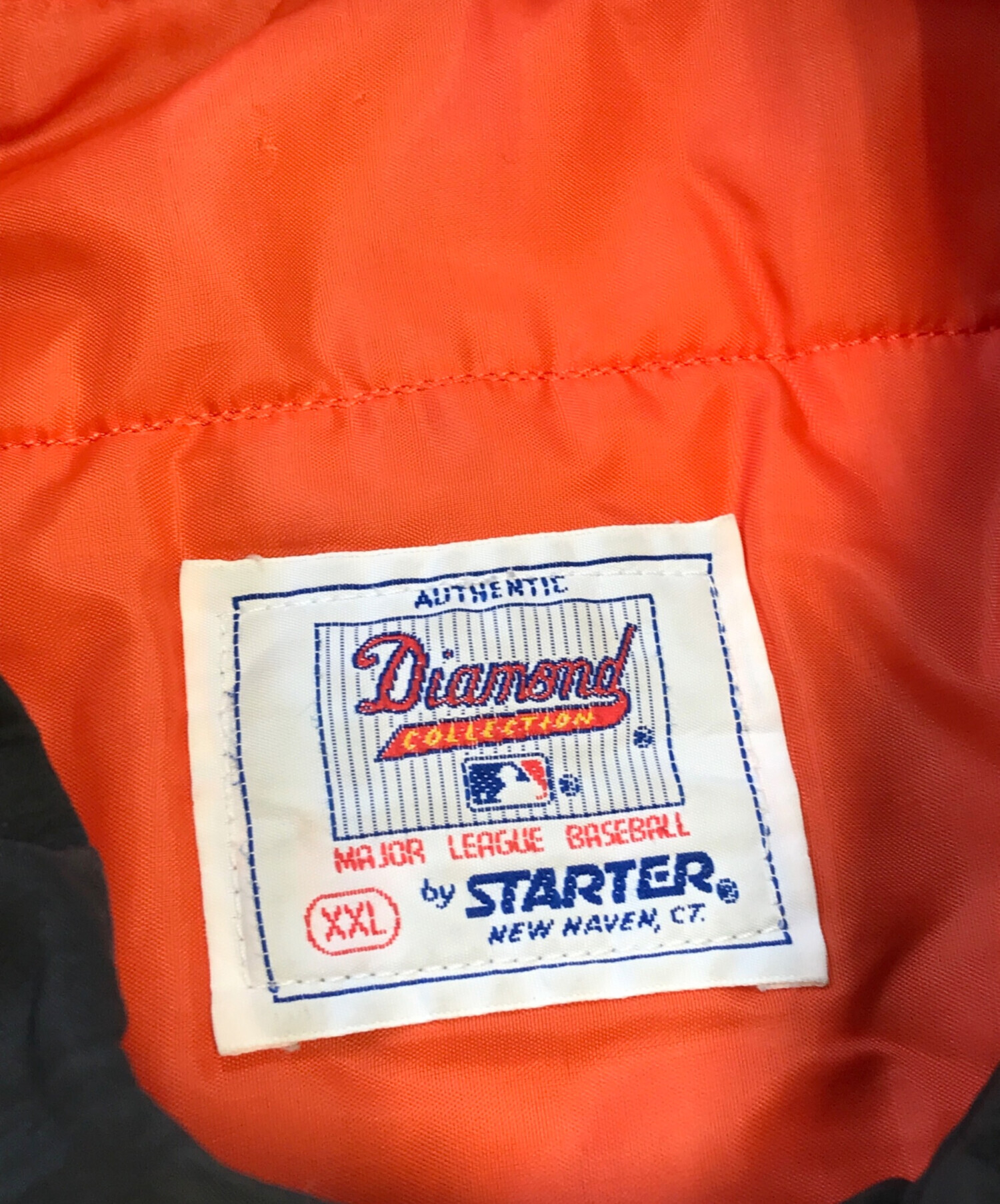 中古・古着通販】STARTER (スターター) スタジャン オレンジ サイズ