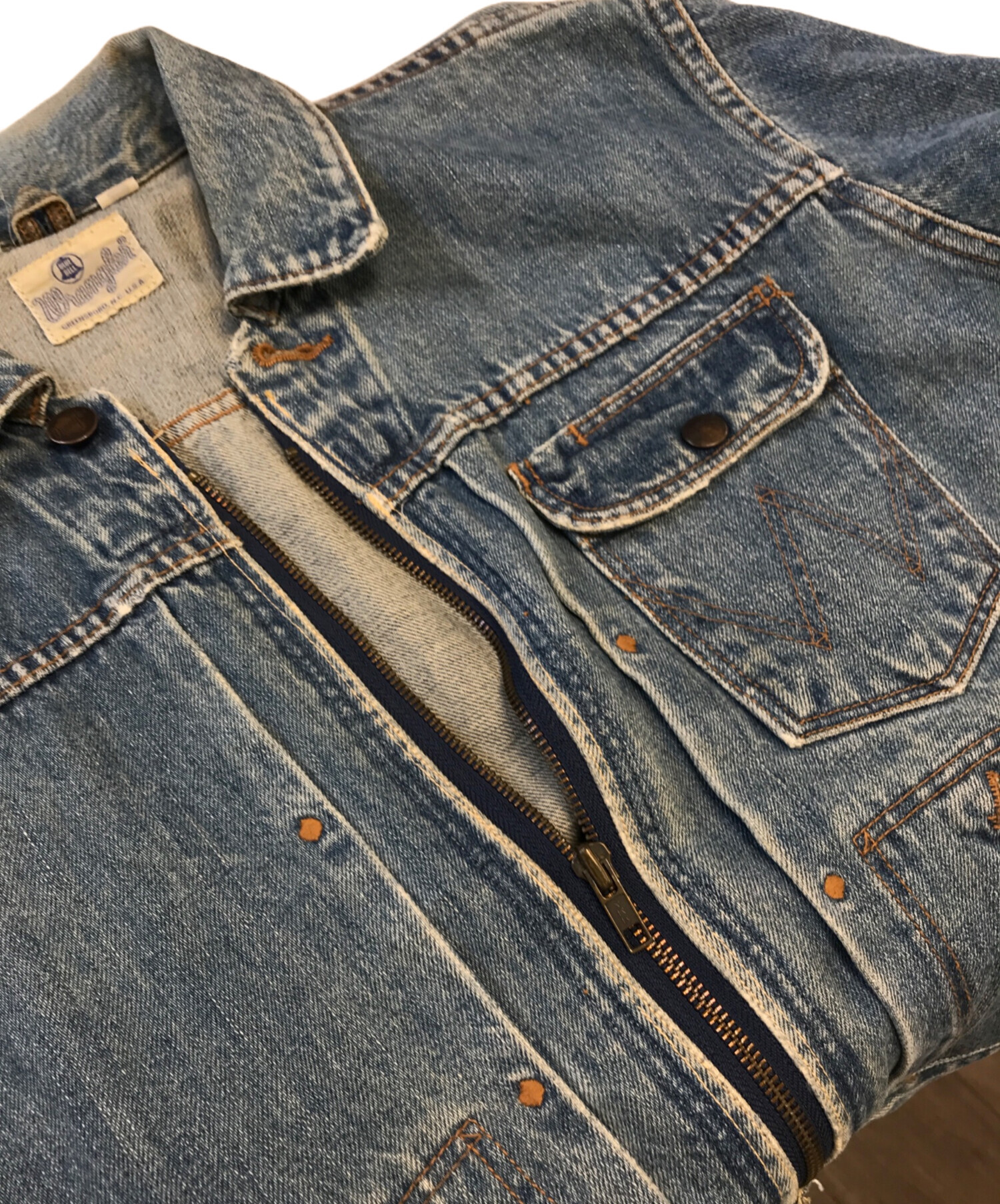 中古・古着通販】Wrangler (ラングラー) 11MJZ デニムジャケット