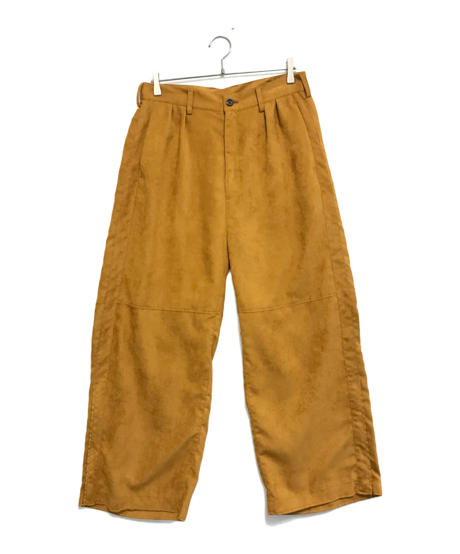 中古・古着通販】ANCELLM (アンセルム) VEGAN LEATHER SIDE LINE PANTS