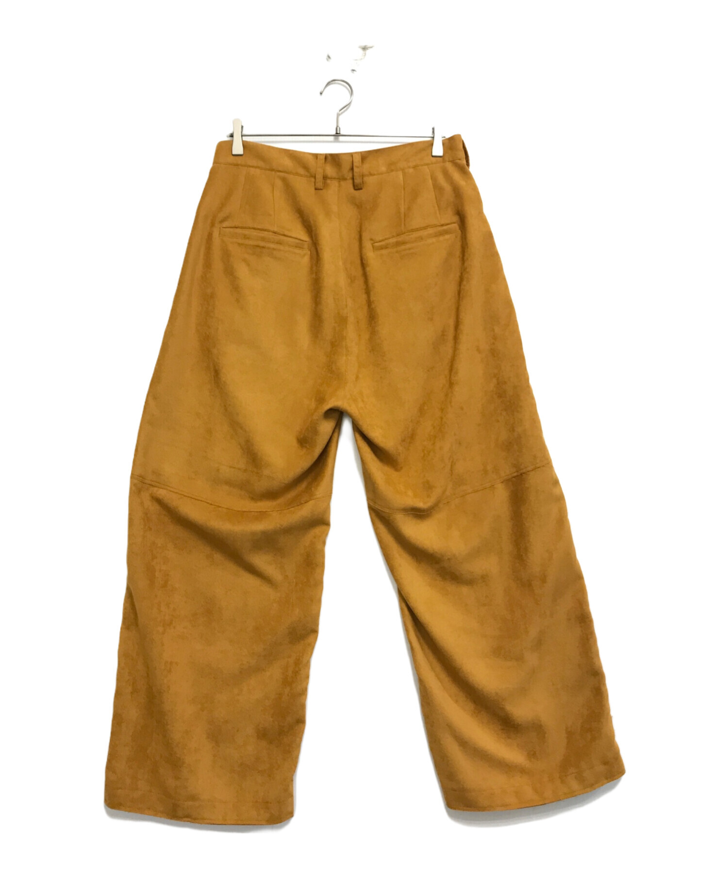中古・古着通販】ANCELLM (アンセルム) VEGAN LEATHER SIDE LINE PANTS