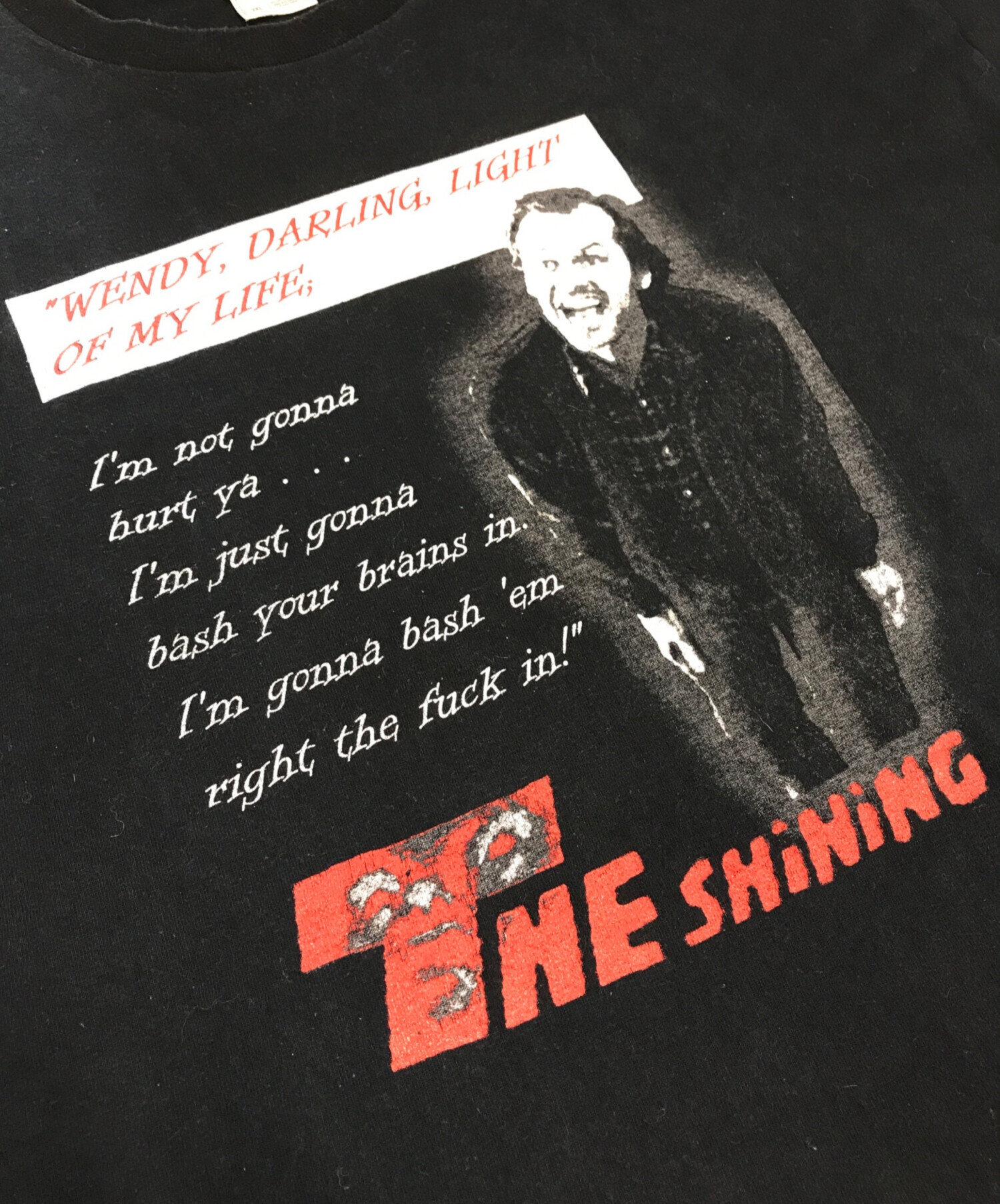00s ブート シャイニング tシャツ ムービーT shining M 中古・古着通販】ムービーTシャツ (ムービーTシャツ) 00's the shining