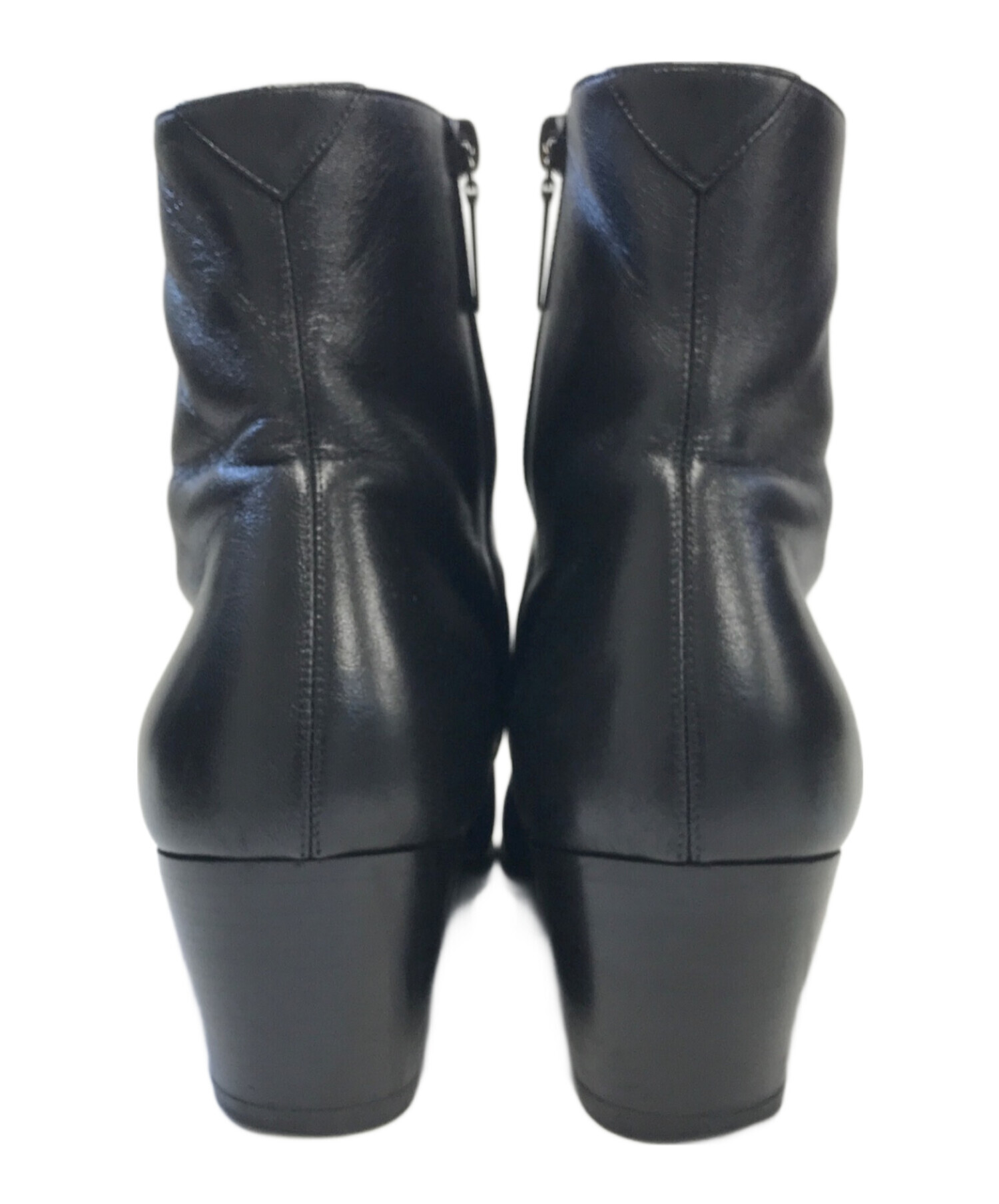SAINT LAURENT PARIS ヒールサイドジップブーツ 43.5 中古・古着通販】Saint Laurent Paris (サンローランパリ) サイド