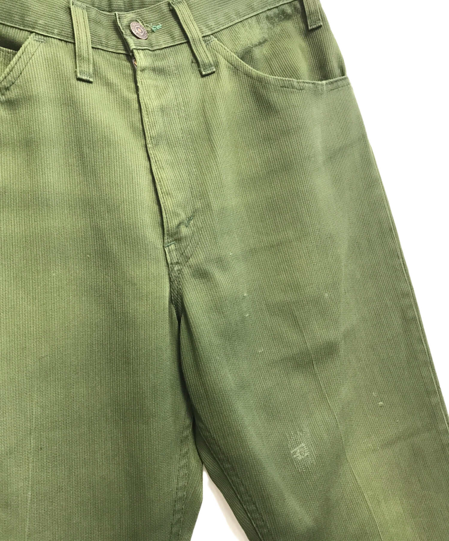 中古・古着通販】LEVI'S (リーバイス) スタプレピケパンツ グリーン