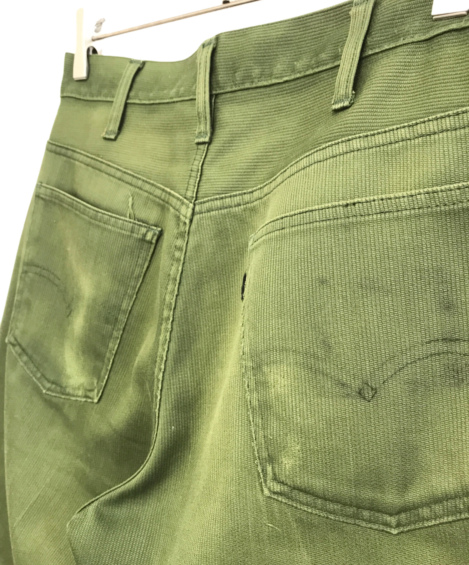 中古・古着通販】LEVI'S (リーバイス) スタプレピケパンツ グリーン