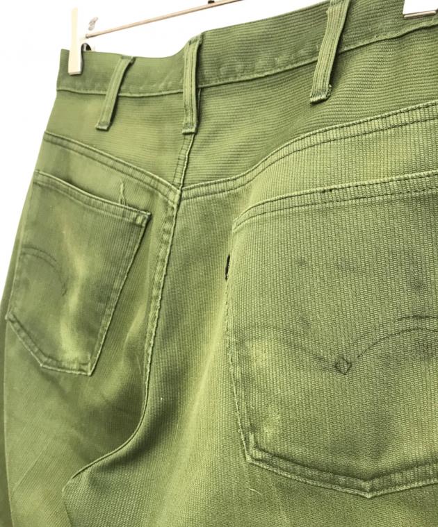中古・古着通販】LEVI'S (リーバイス) スタプレピケパンツ グリーン