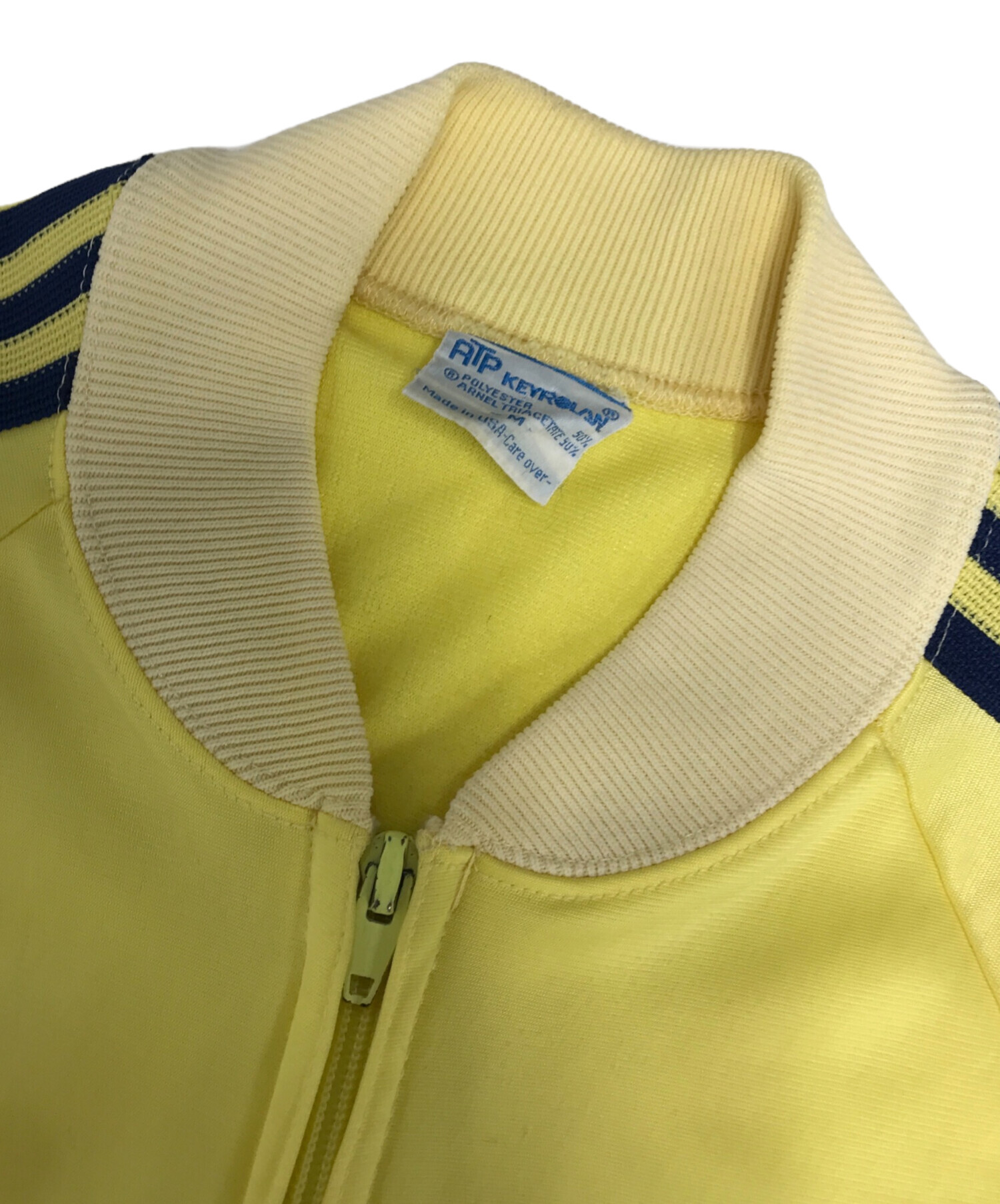 ディスカウント adidas アディダス ATPジャケット イエローMサイズ 80s