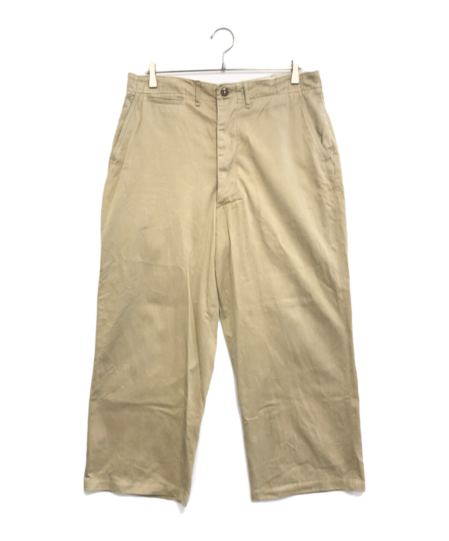 m43 チノパン 40年代 40s アメリカ軍 米軍 M-43 M43 ベージュ チノパン