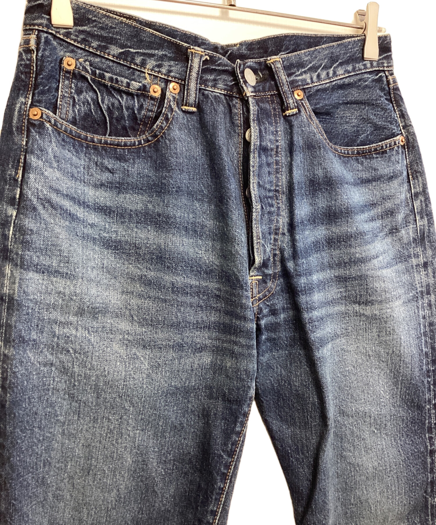 中古・古着通販】WAREHOUSE (ウエアハウス) デニムパンツ インディゴ 