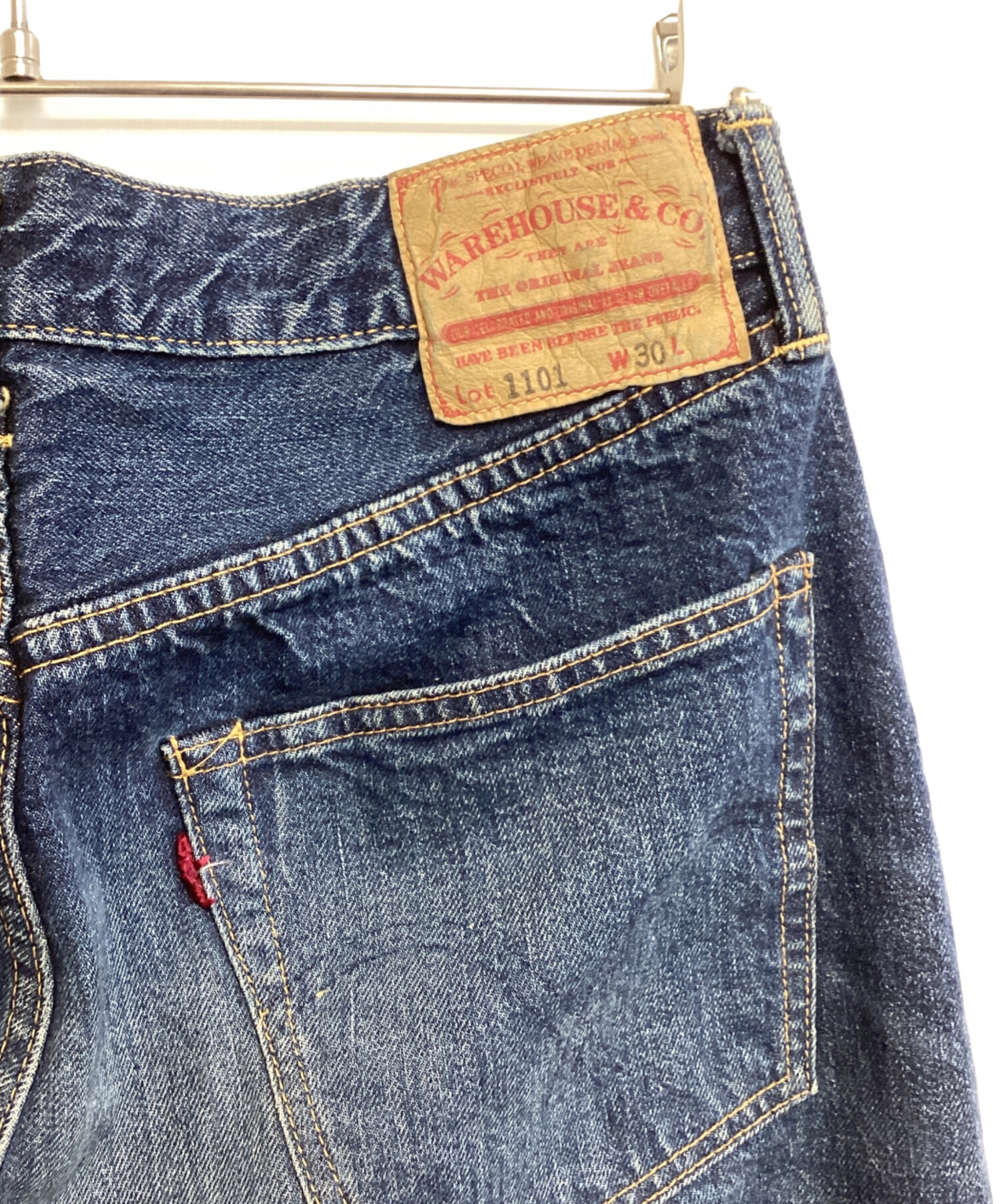 中古・古着通販】WAREHOUSE (ウエアハウス) デニムパンツ インディゴ 