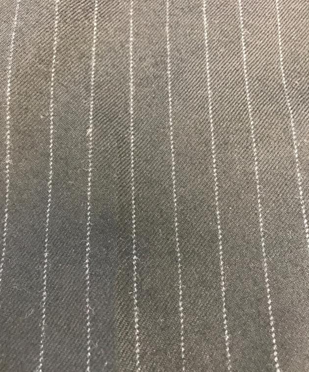 中古・古着通販】sacai (サカイ) Chalk Stripe pants ブラック サイズ