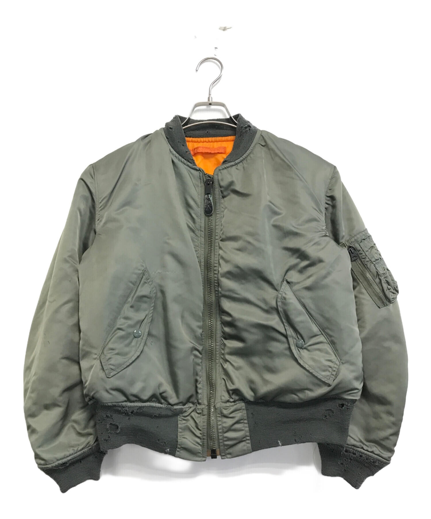 USMF military ma-1 vintage ヴィンテージ 中古・古着通販】VINTAGE MILITARY (ヴィンテージ ミリタリー) USAF MA