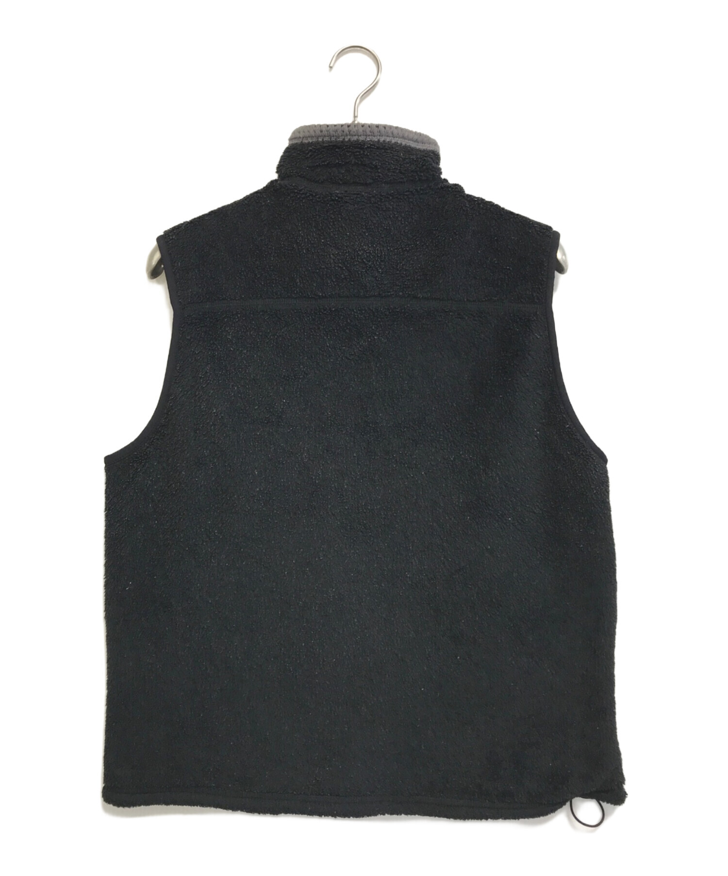 Patagonia パタゴニア フリース ベスト ブラック 刺繍タグ 中古・古着通販】Patagonia (パタゴニア) フリースベスト ブラック