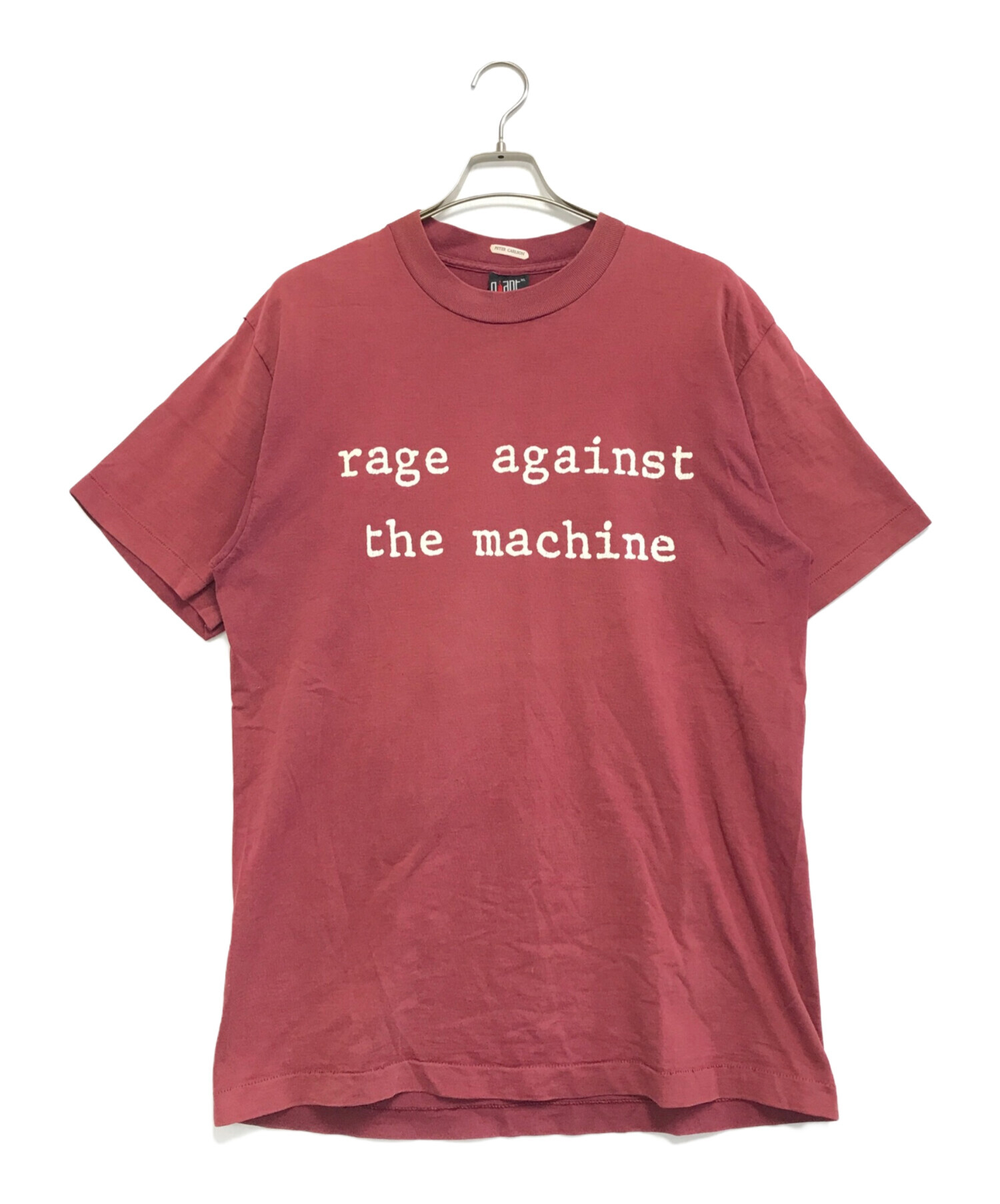 中古・古着通販】バンドTシャツ (バンドTシャツ) rage against the