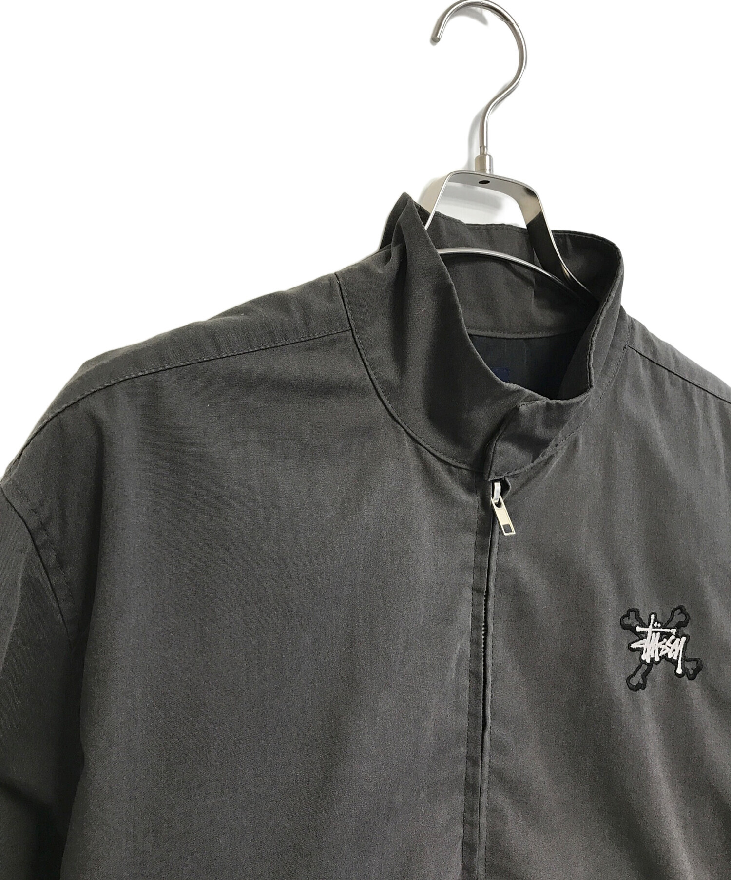 中古・古着通販】stussy (ステューシー) クロスボーン刺繍ジャケット 