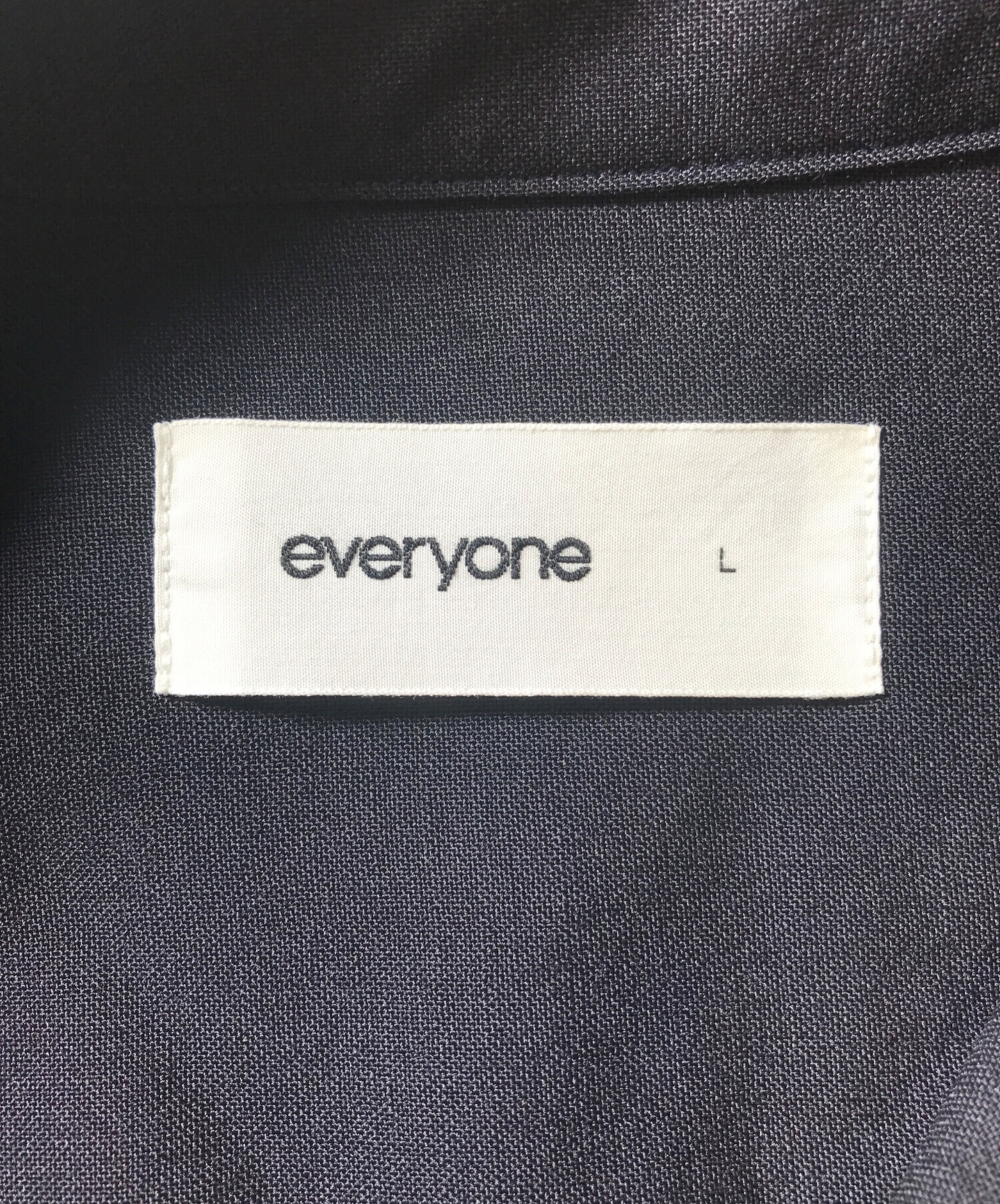 中古・古着通販】everyone (エブリワン) レギュラーカラーシャツ