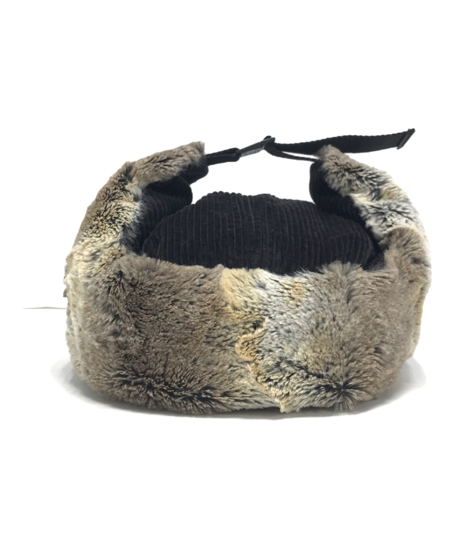 中古・古着通販】NANGA (ナンガ) clef (クレ) ボアキャップ ブラック 中古・古着通販】NANGA (ナンガ) clef (クレ) ボアキャップ ブラック