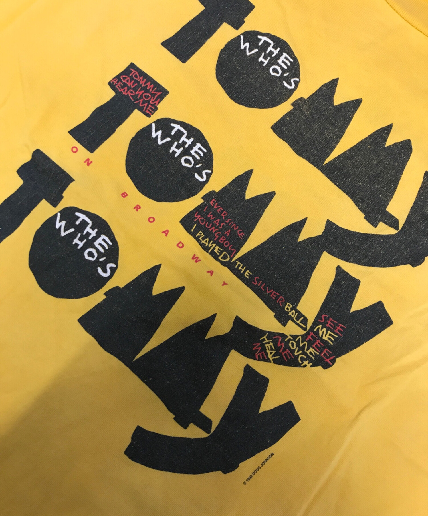 中古・古着通販】バンドTシャツ (バンドTシャツ) 90s the who(ザ・フー