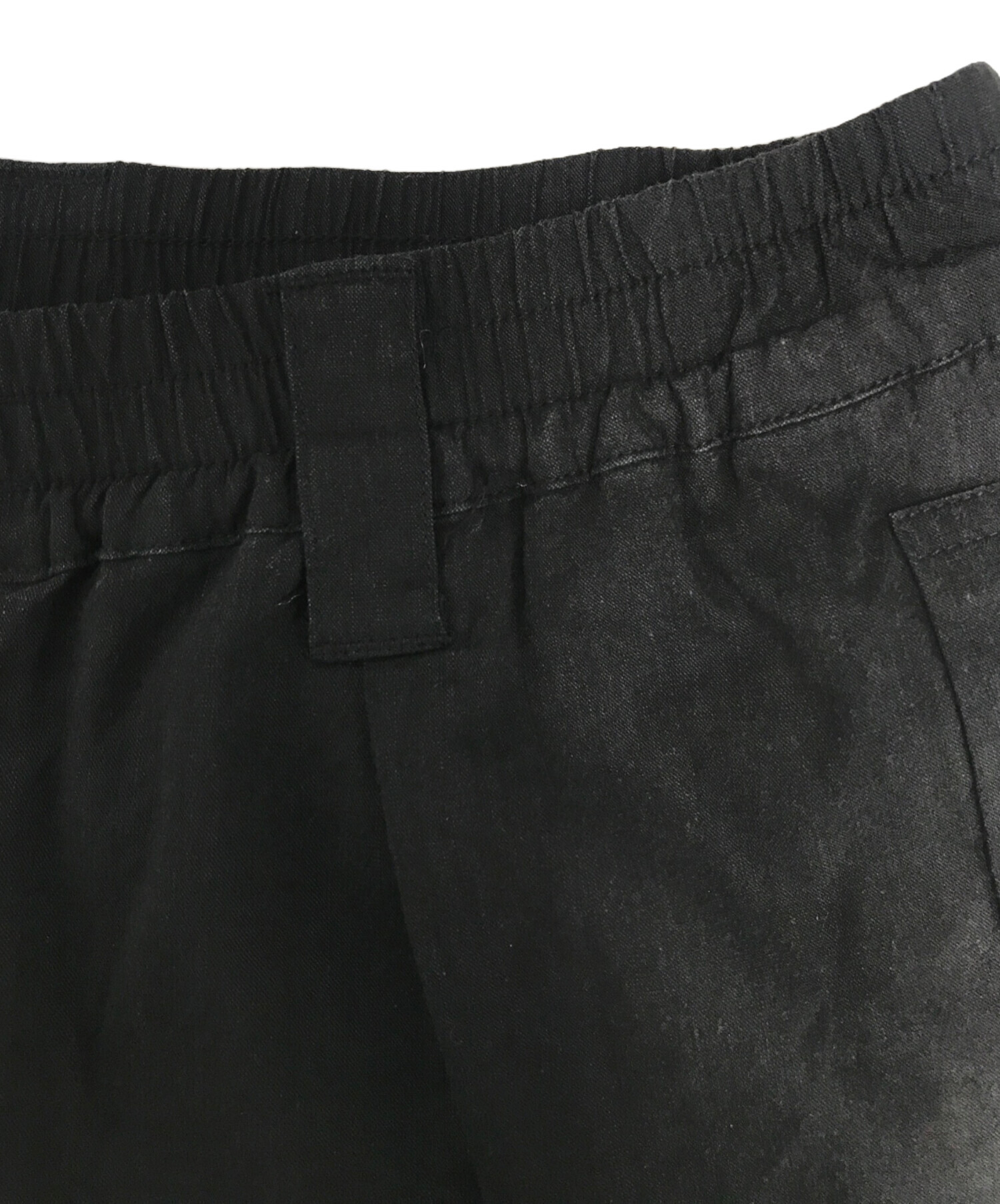 中古・古着通販】cloveru (クローバル) COMFORT LINEN PANTS ブラック