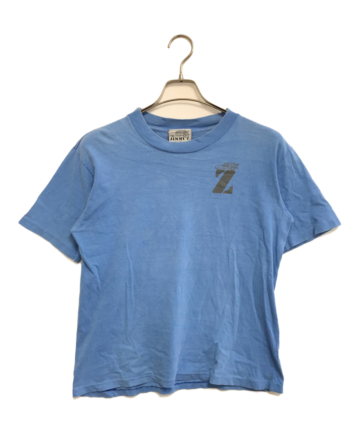 中古・古着通販】JIMMY'Z (ジミーズ) プリントTシャツ ブルー サイズ:L