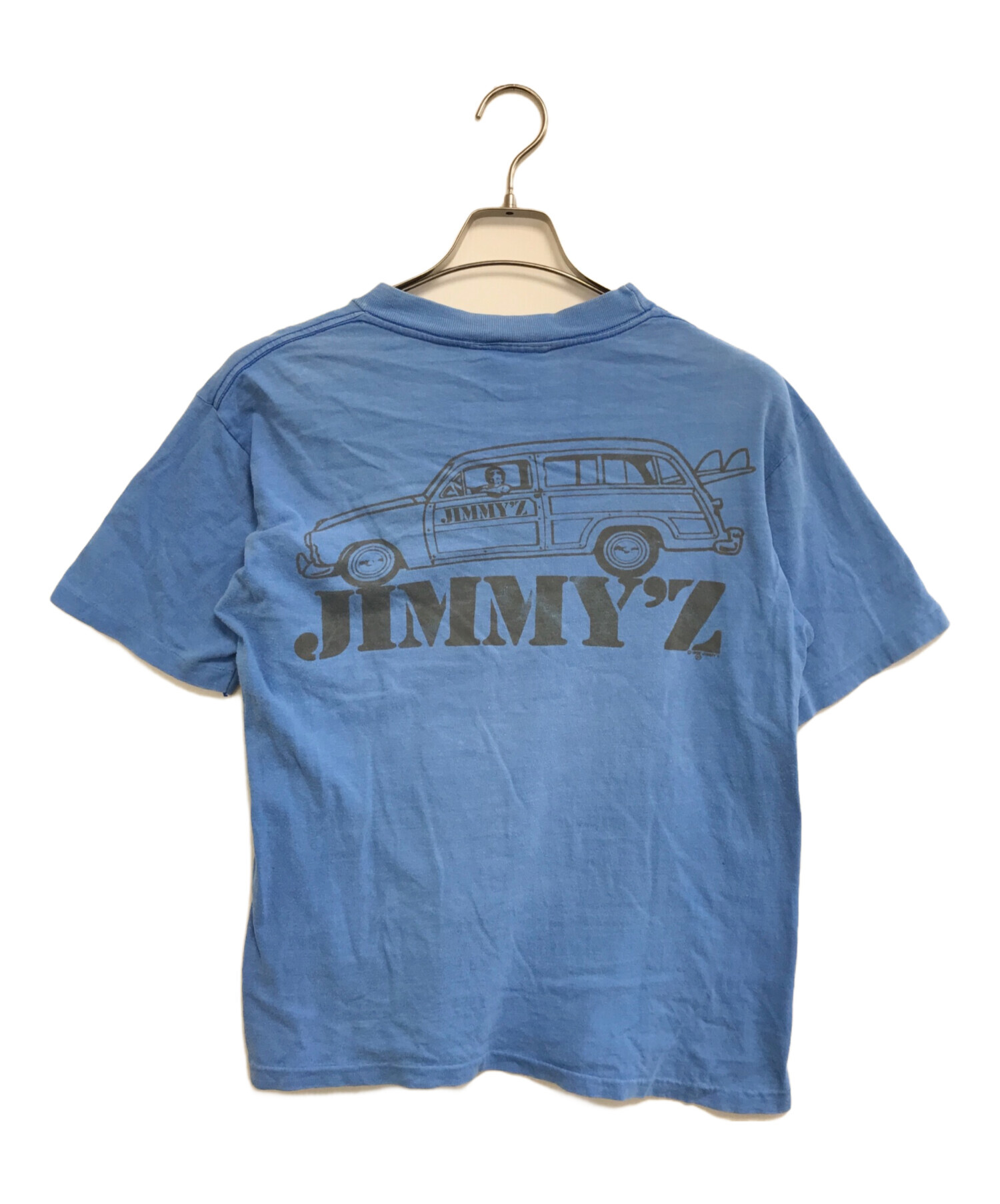 ミ*ト出品 中古・古着通販】JIMMY'Z (ジミーズ) プリントTシャツ ブルー サイズ:L