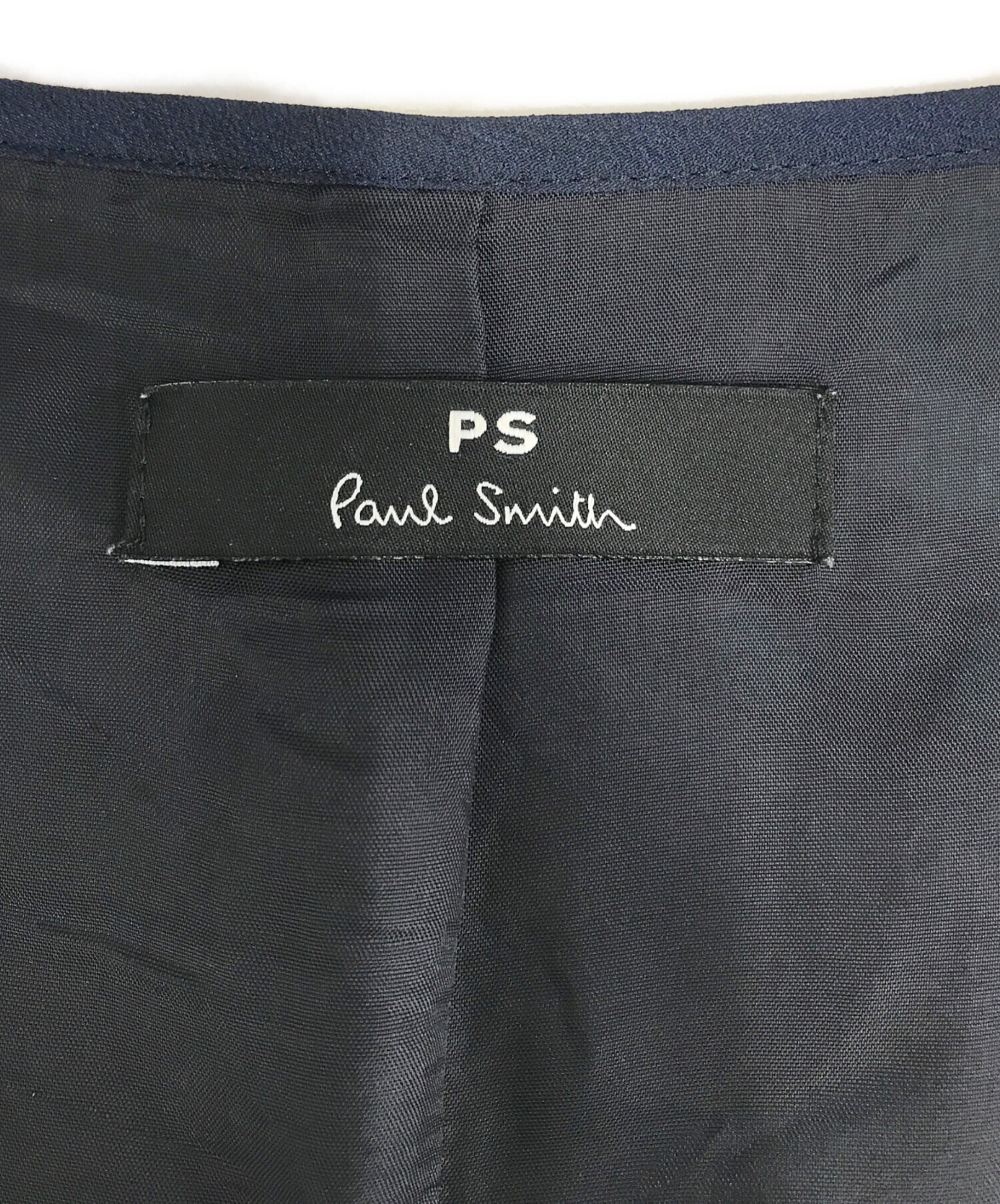 中古・古着通販】PAUL SMITH (ポールスミス) 総柄ワンピース ネイビー