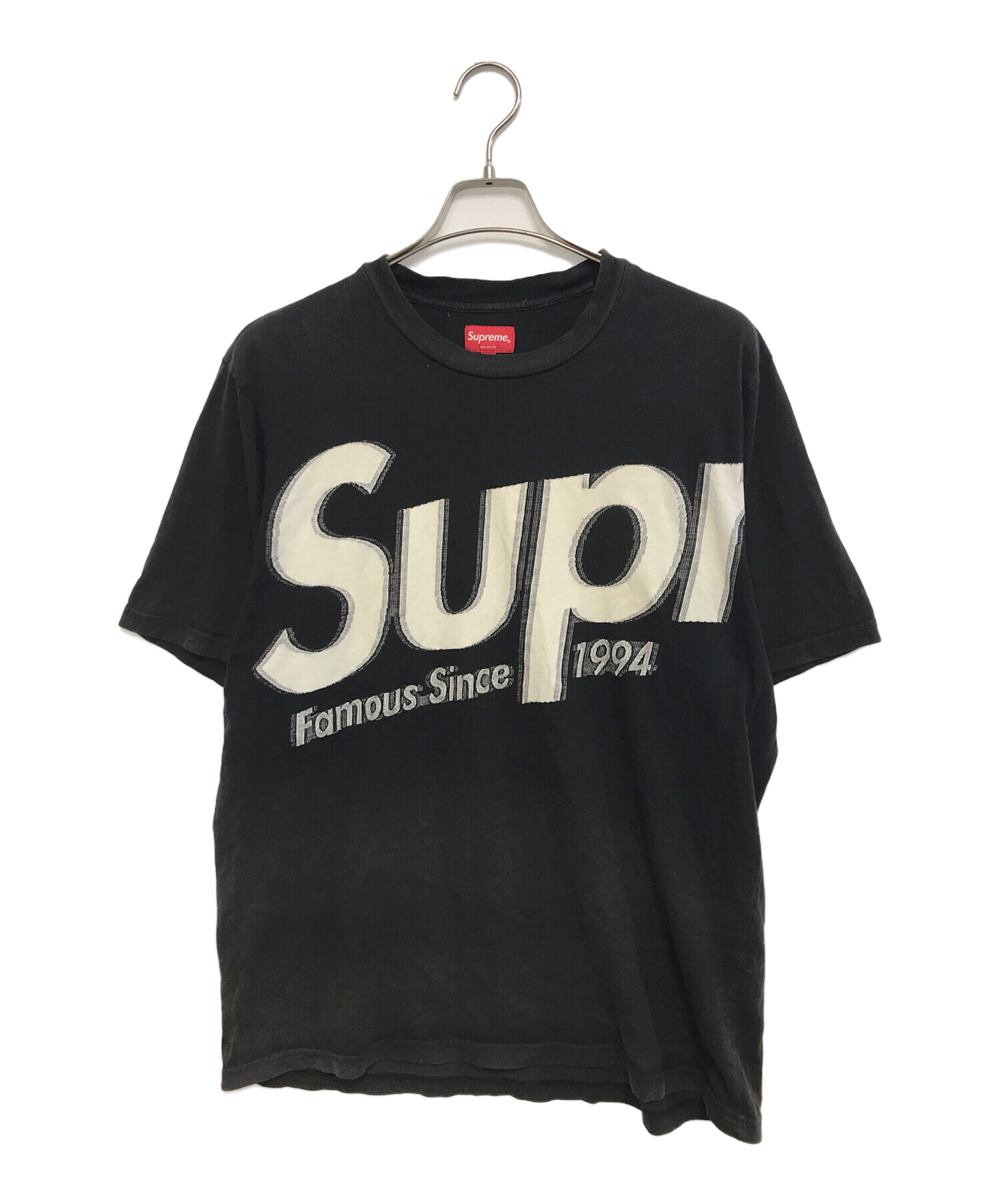中古・古着通販】SUPREME (シュプリーム) プリントTシャツ ブラック