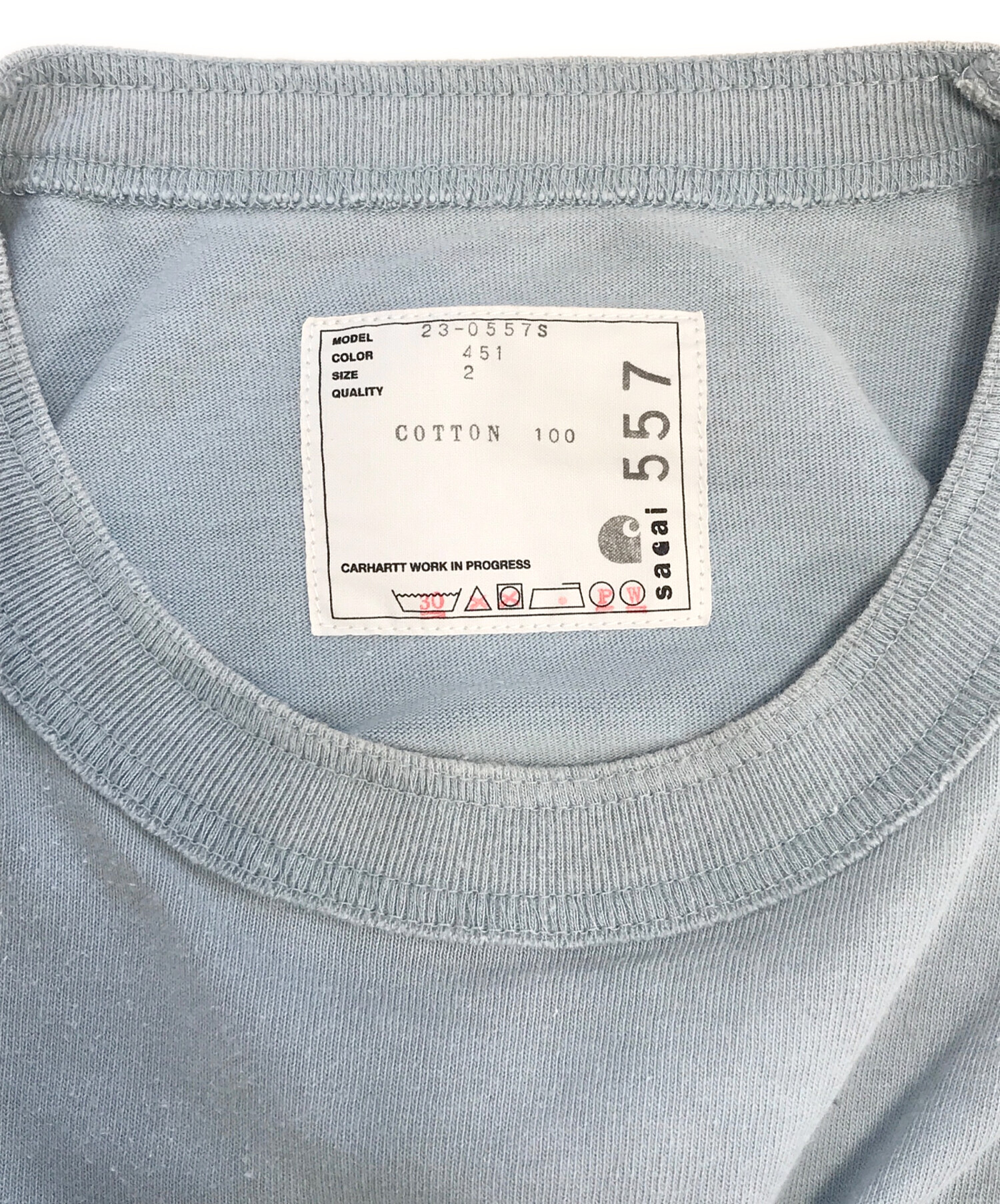 中古・古着通販】sacai (サカイ) CARHARTT WIP (カーハート ワークイン