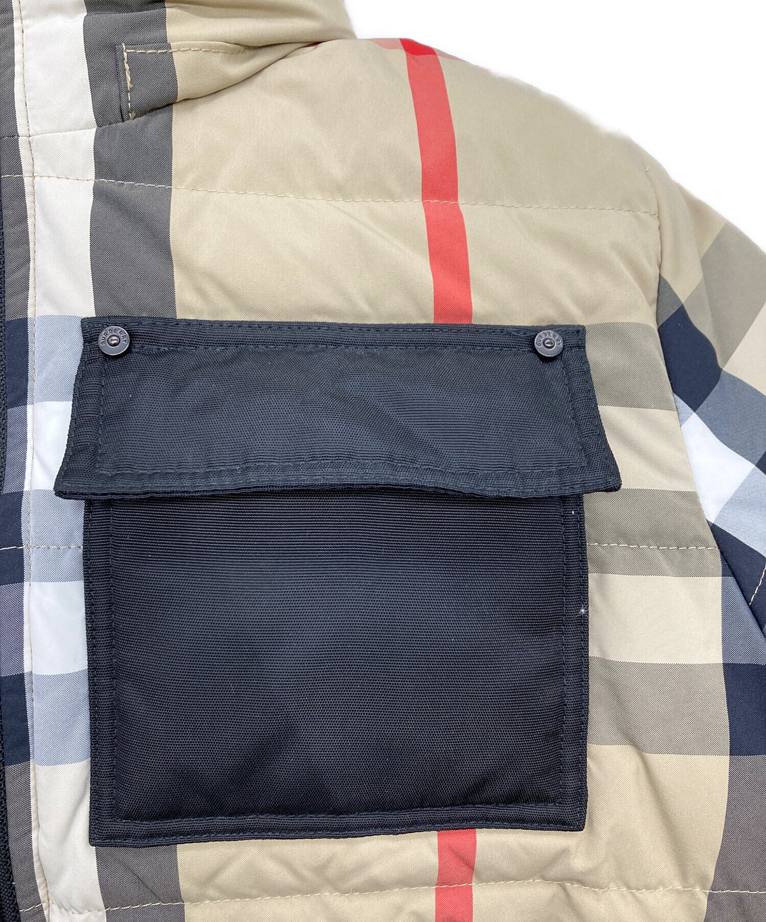 中古・古着通販】BURBERRY (バーバリー) ハウスチェックナイロン 