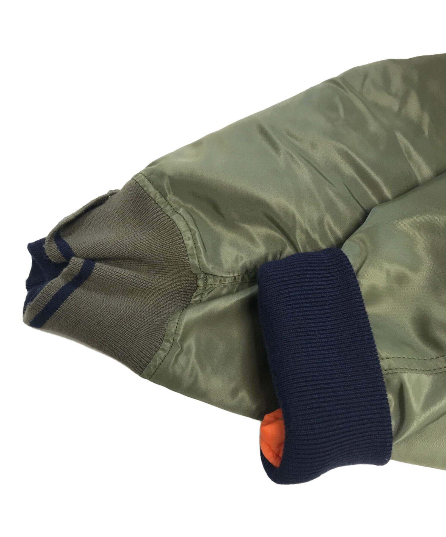 中古・古着通販】KOLOR (カラー) 再構築ナイロンサテンブルゾン