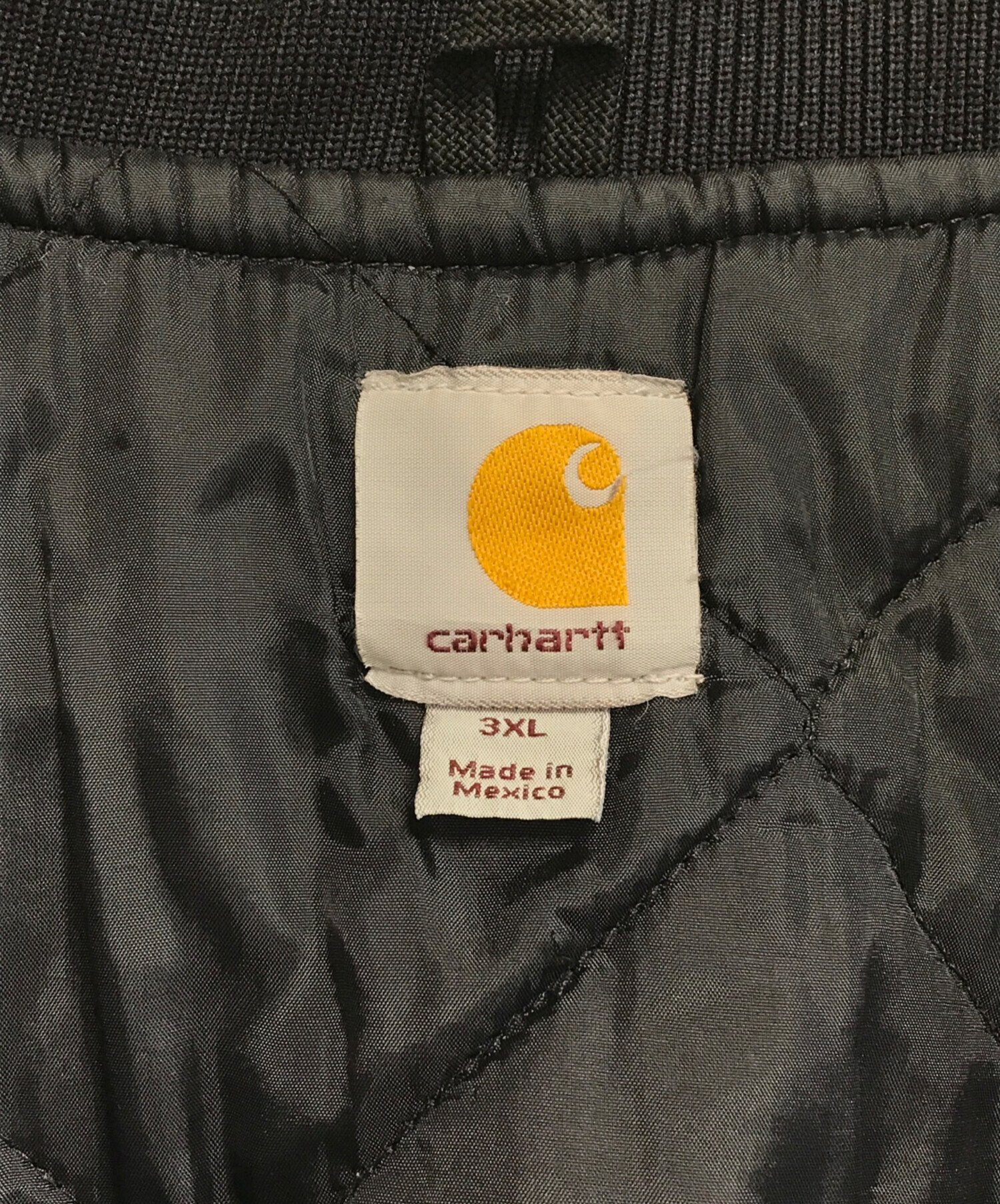 中古・古着通販】CarHartt (カーハート) ダックベスト ブラック サイズ 