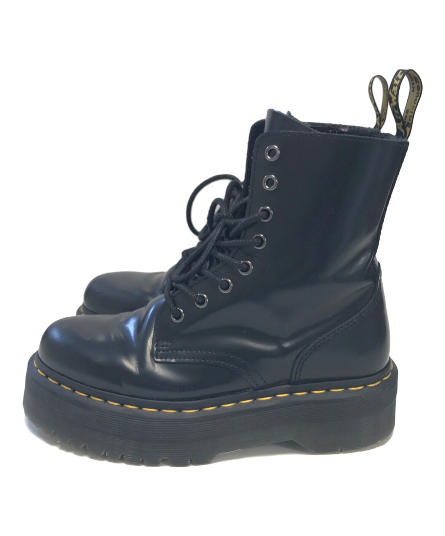Dr.Martens JADON 8ホールブーツ UK5 JADON ホワイトステッチ 8 ホール ブーツ