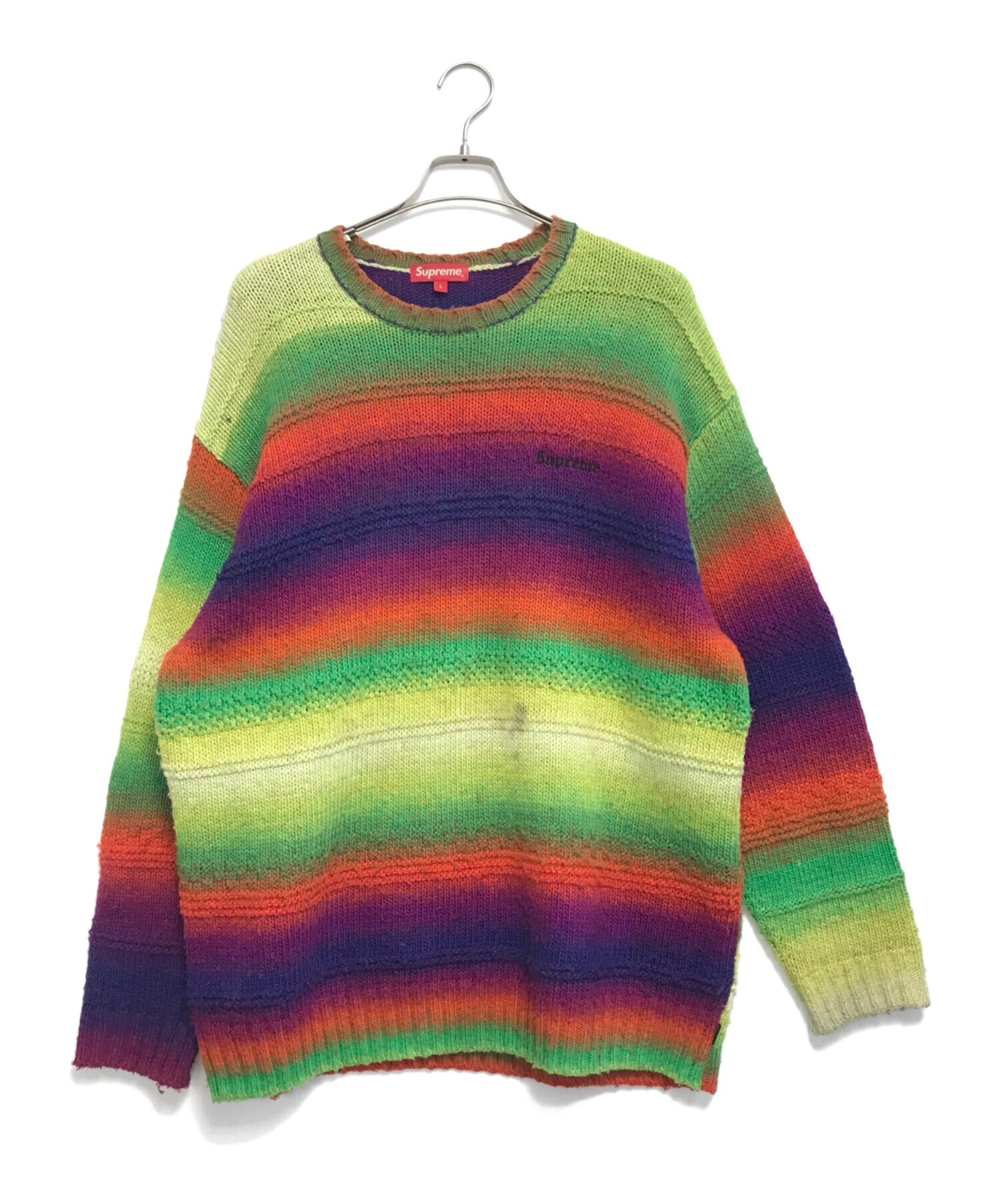 中古・古着通販】SUPREME (シュプリーム) Gradient Stripe Sweater