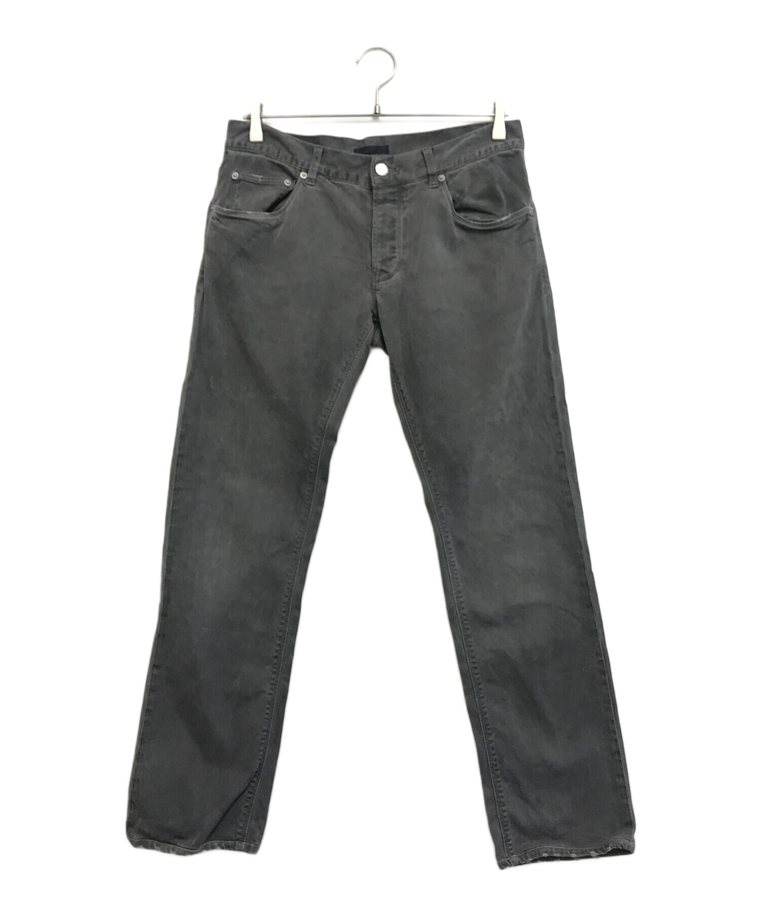 PRADA ブラックデニムパンツ サイズ52 中古・古着通販】PRADA (プラダ) デニムパンツ ブラック サイズ:31