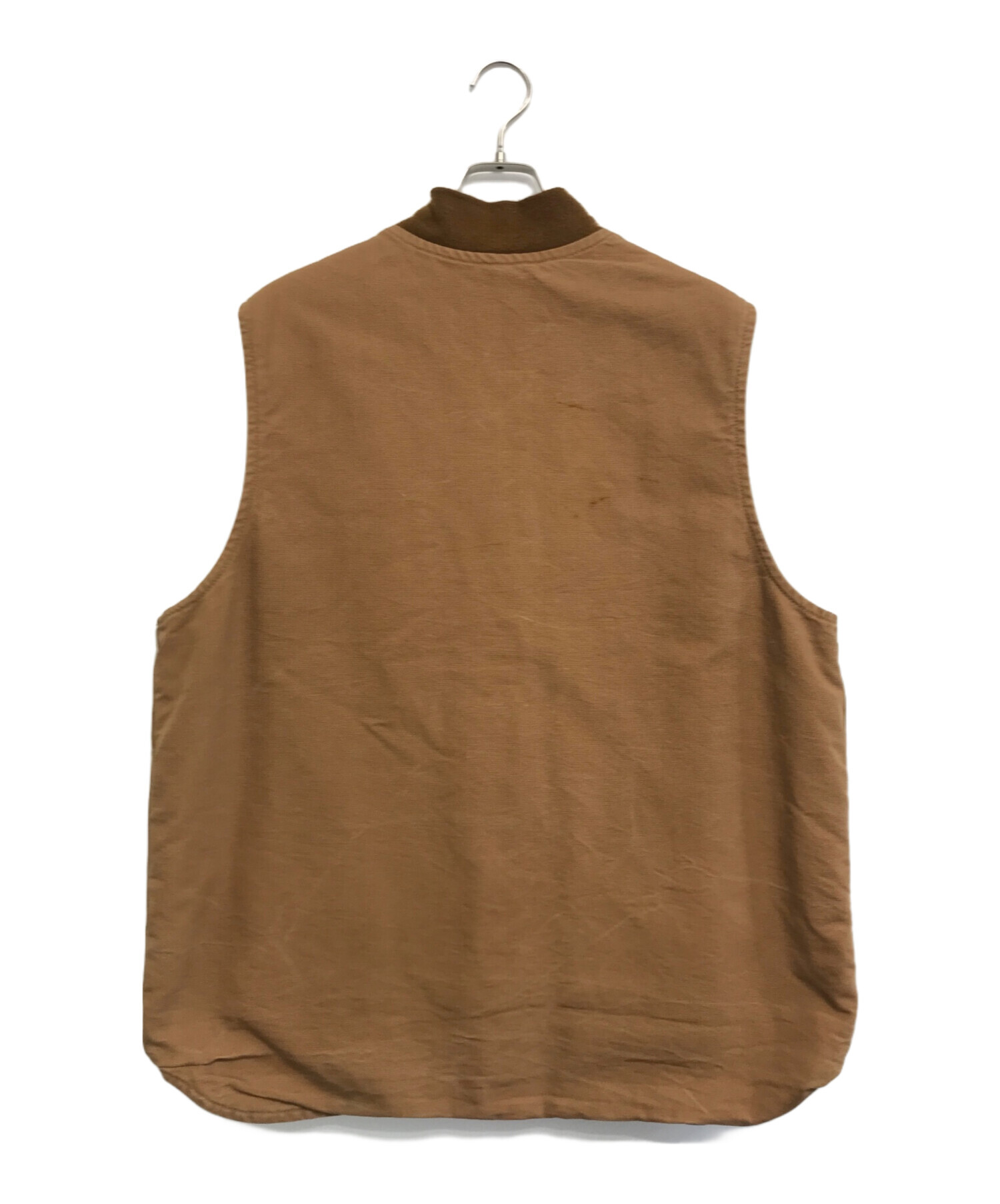 Carhartt FR ベスト S ブラウン 中古・古着通販】CarHartt (カーハート) FRダックベスト ブラウン