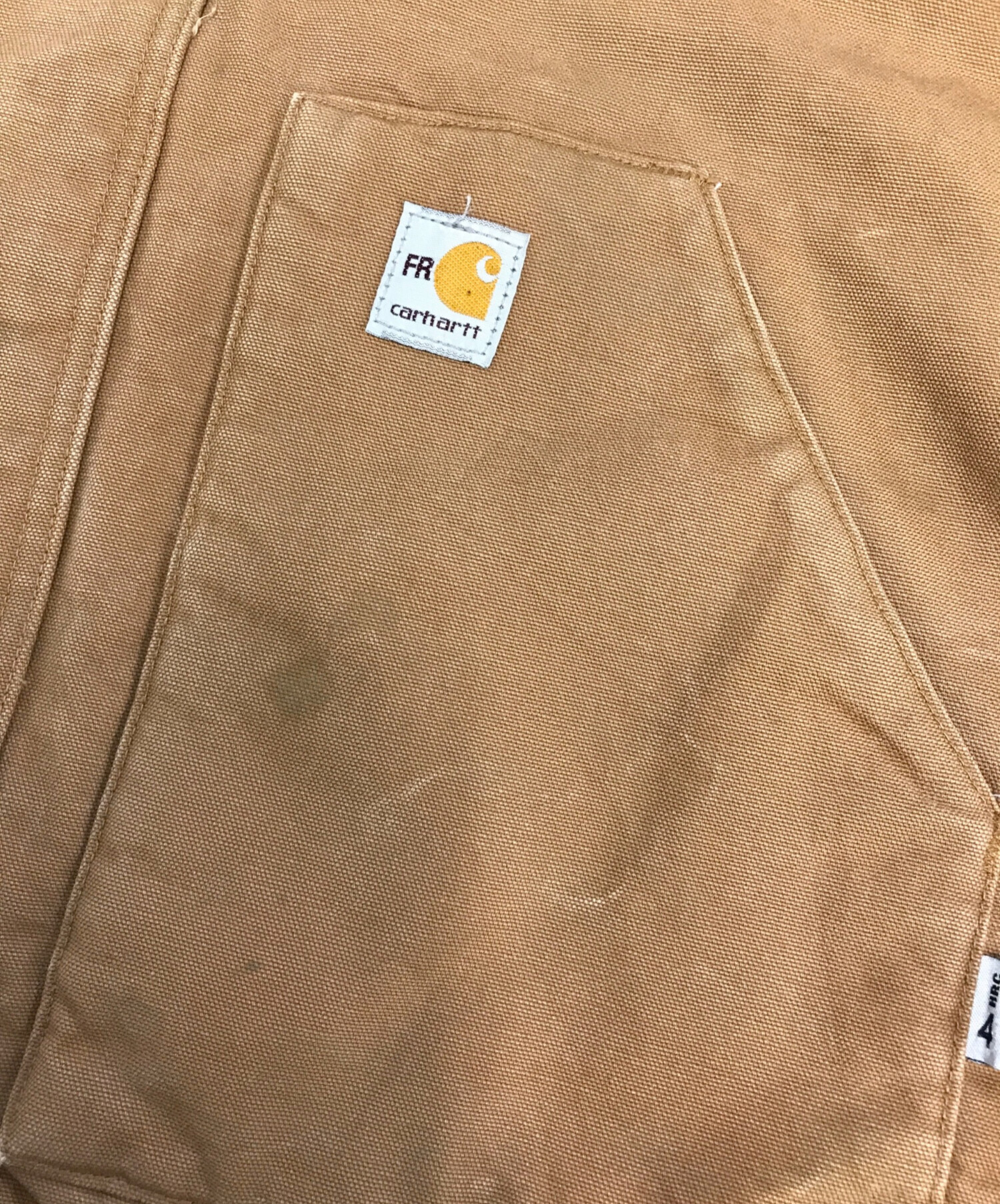 中古・古着通販】CarHartt (カーハート) FRダックベスト ブラウン 