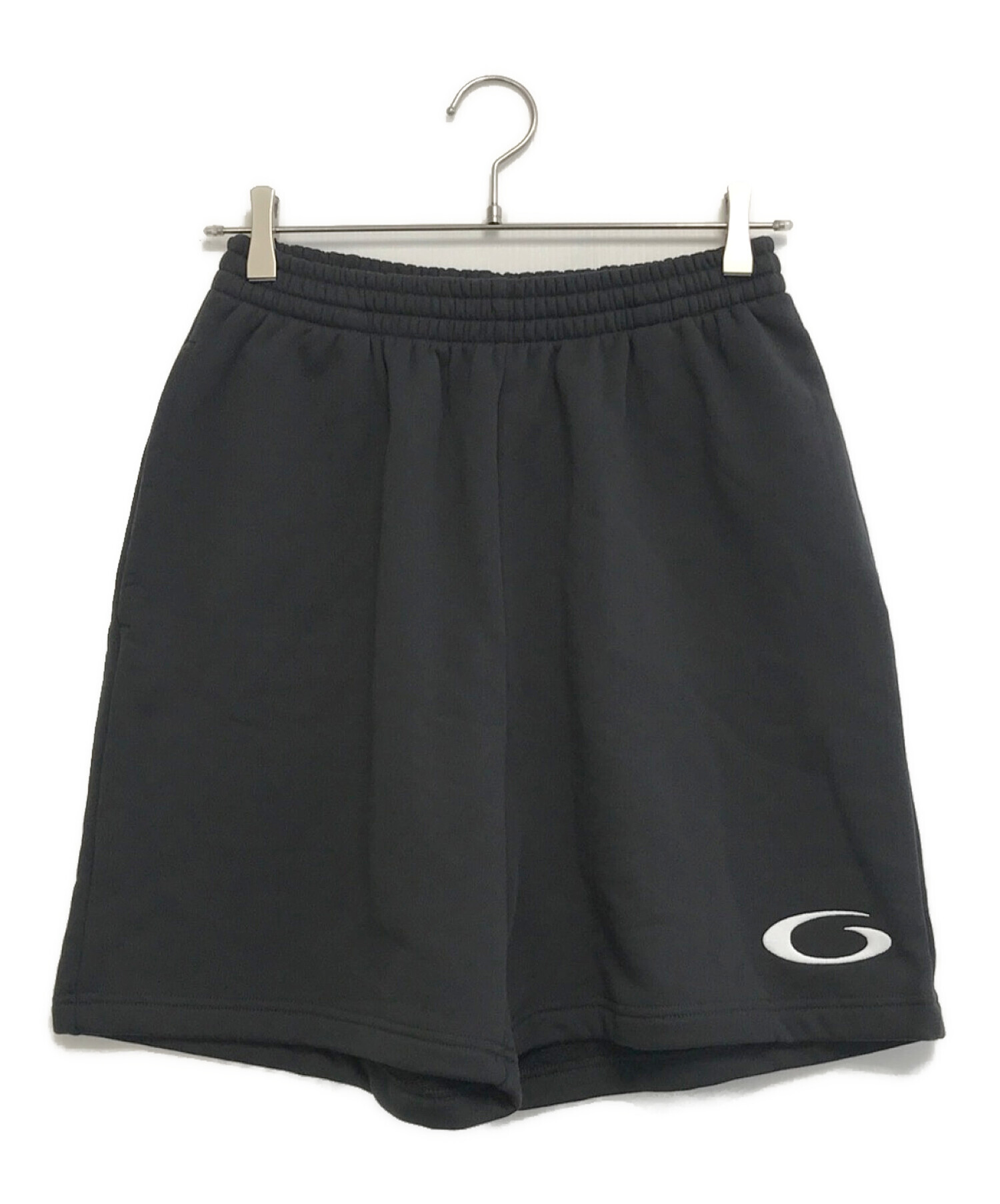 中古・古着通販】BALENCIAGA (バレンシアガ) ロゴ刺繍スウェットハーフ