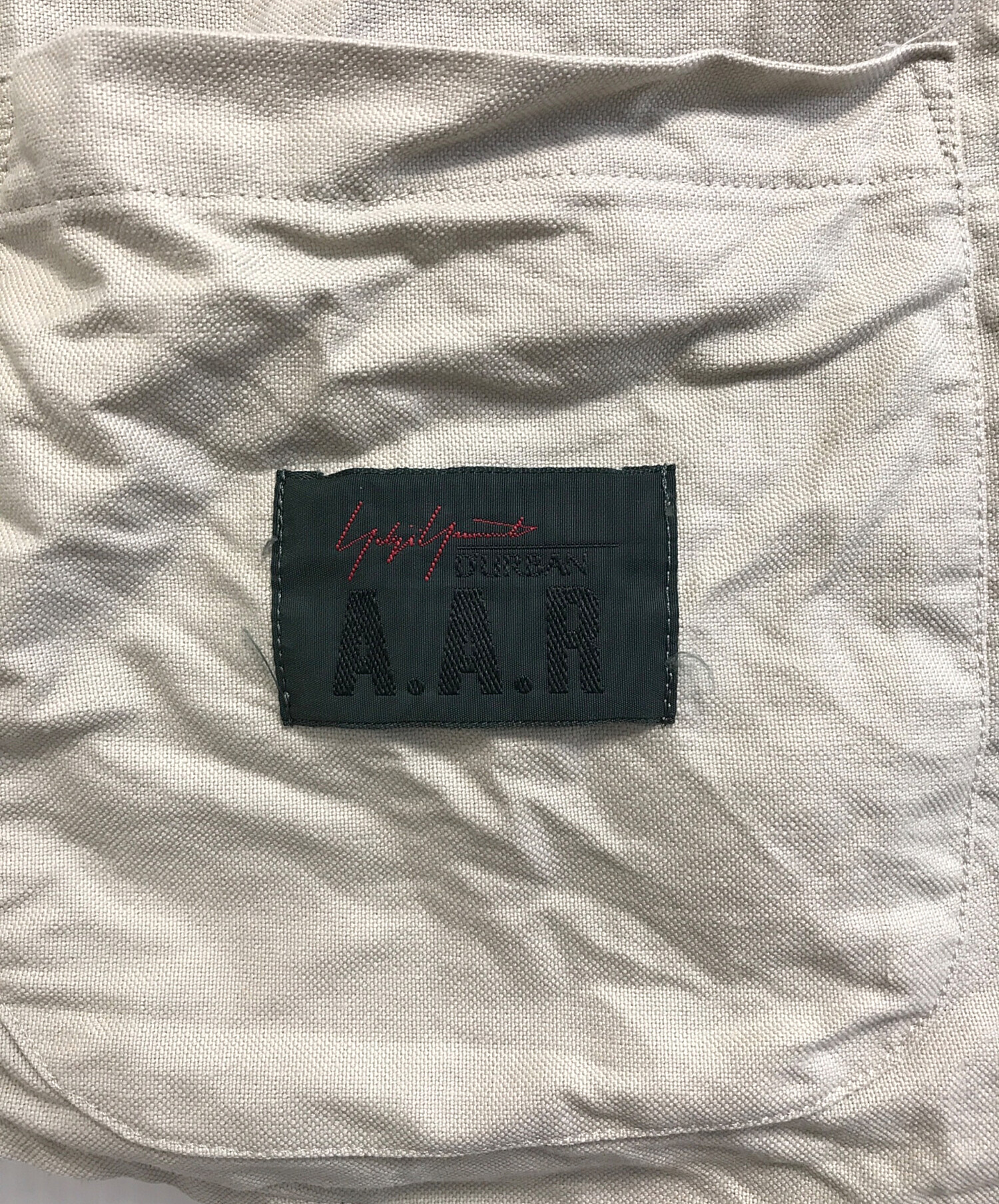 中古・古着通販】yohji yamamoto A.A.R (ヨウジヤマモトアール) D 